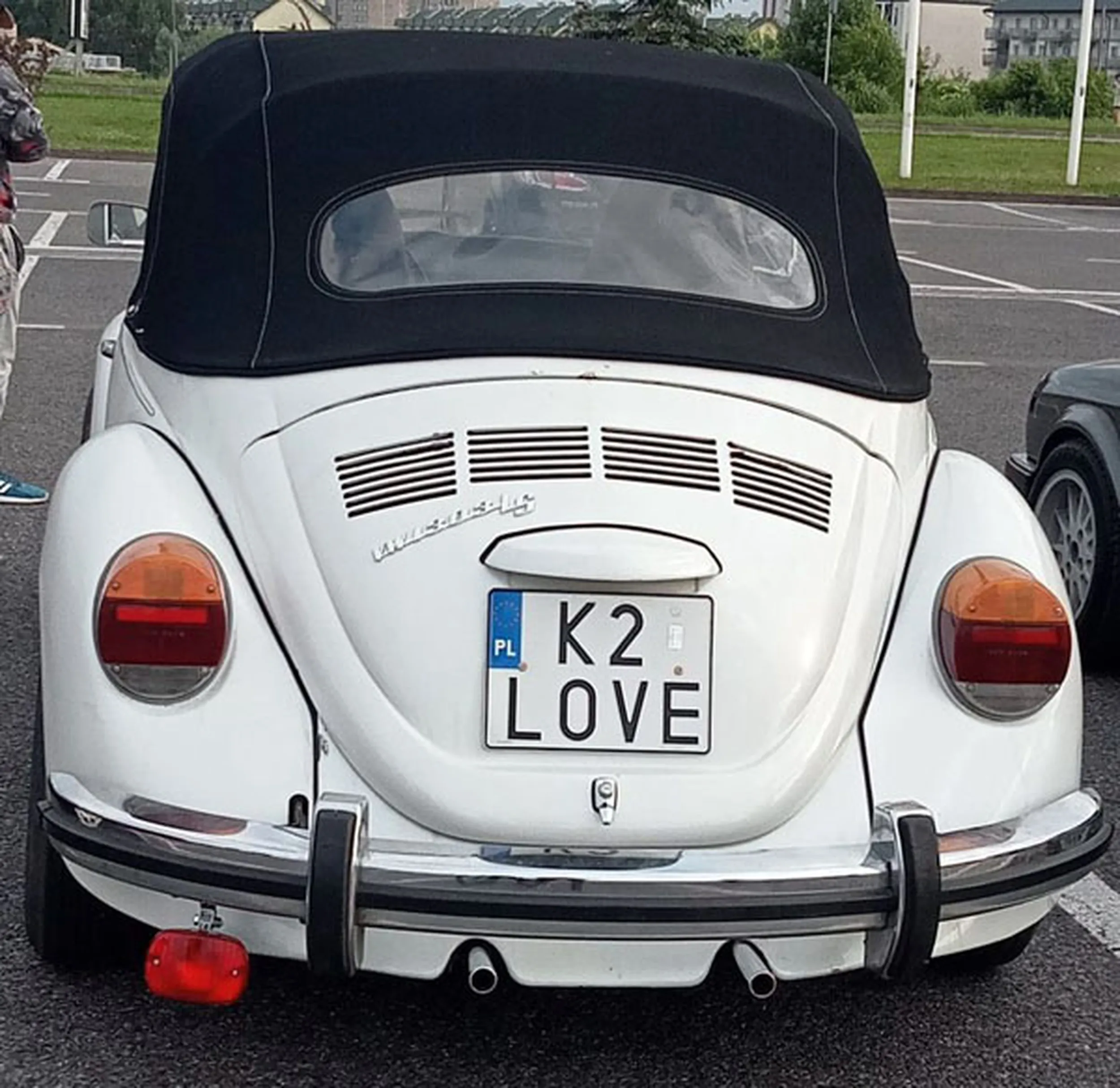 Fajny numer, blacha K2 LOVE