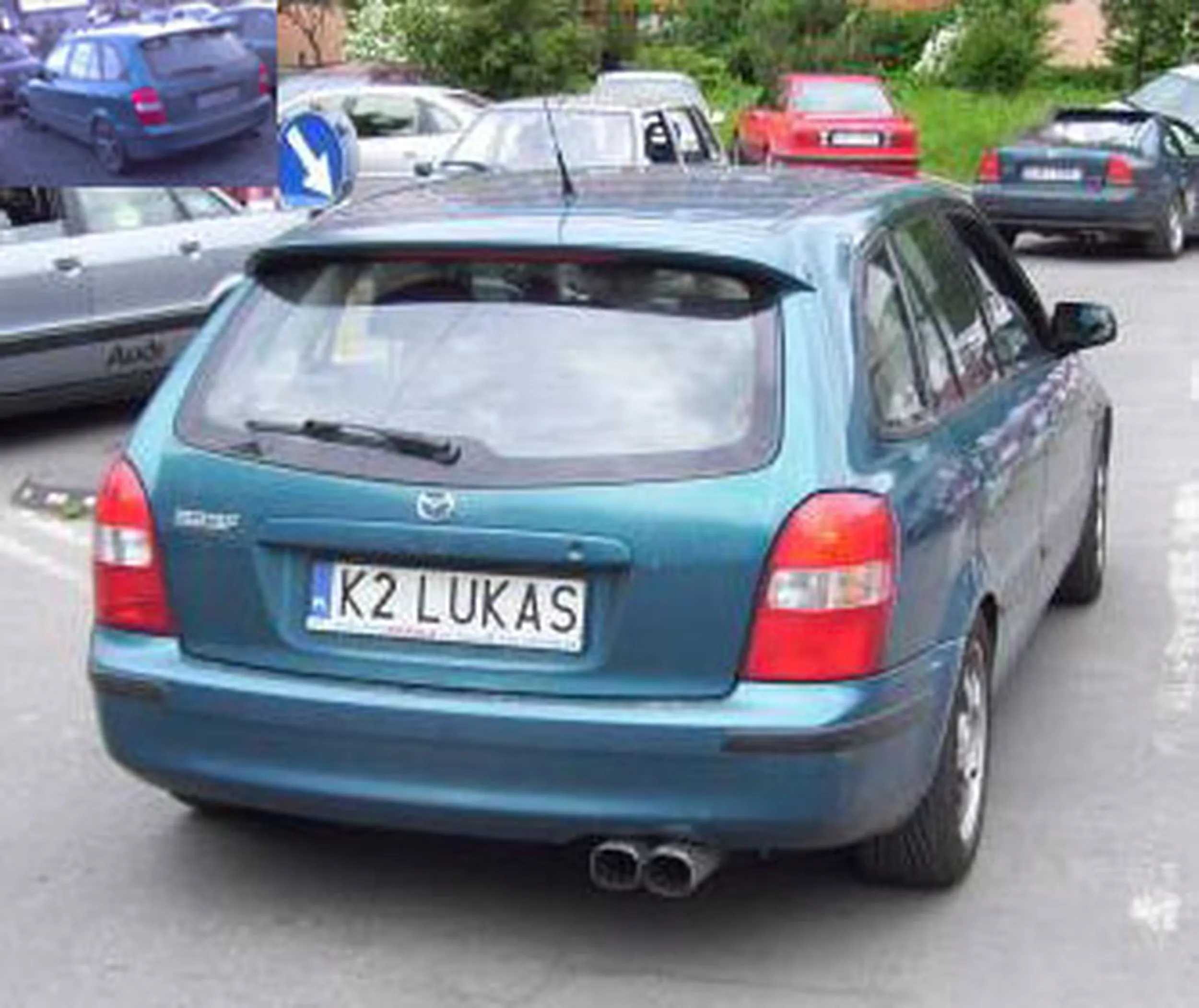 Fajny numer, blacha K2 LUKAS