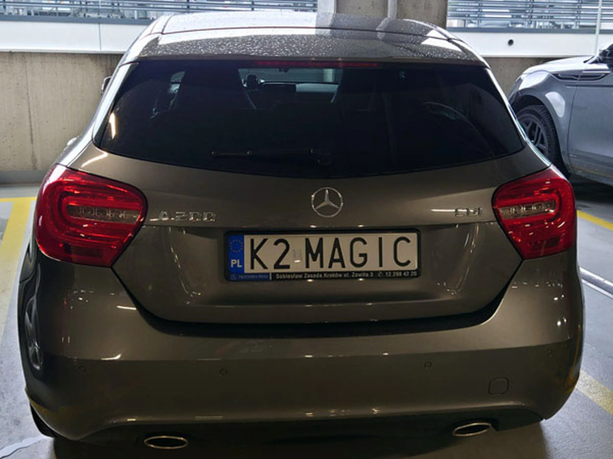 Fajny numer, blacha K2 MAGIC