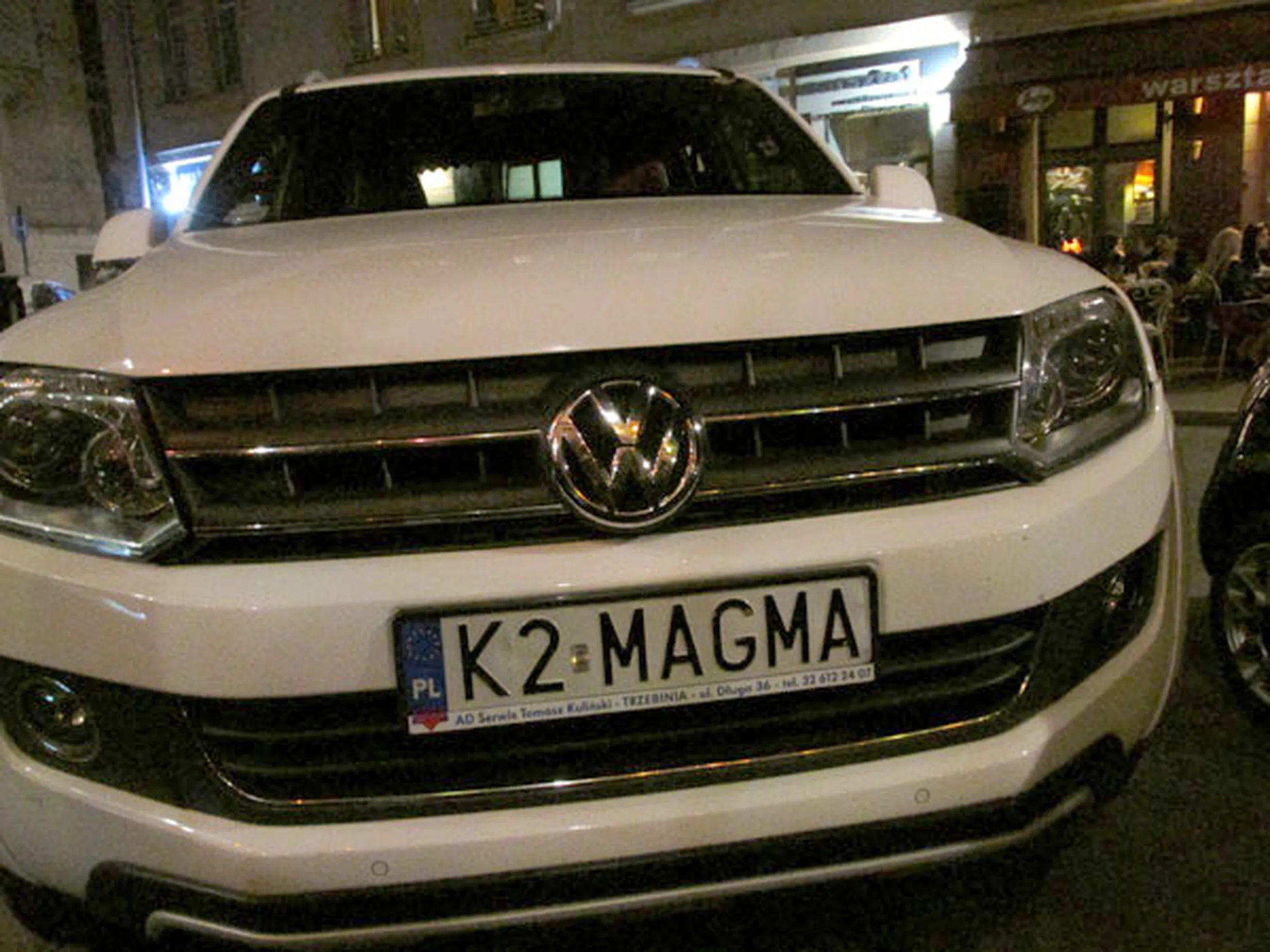 Fajny numer, blacha K2 MAGMA