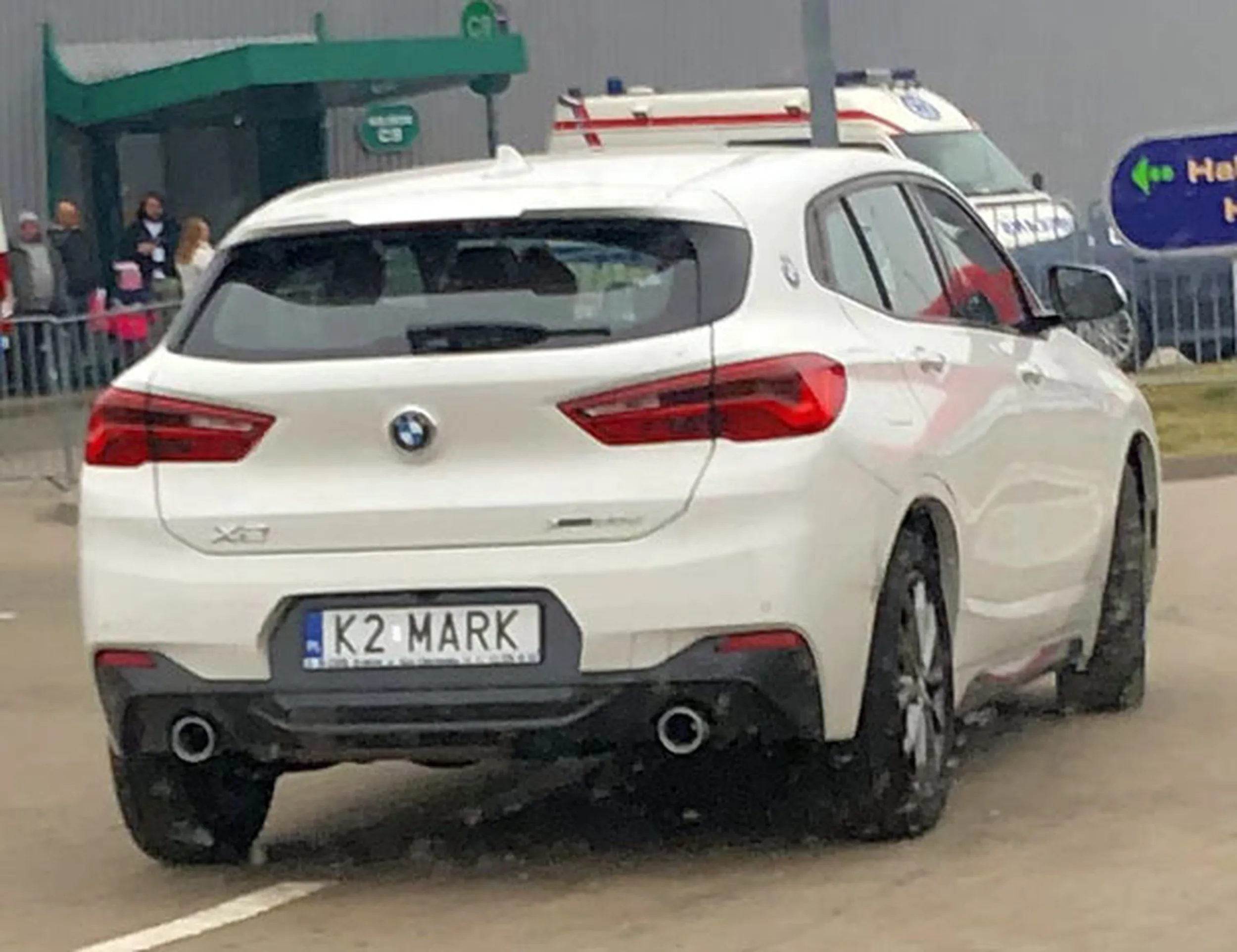 Fajny numer, blacha K2 MARK