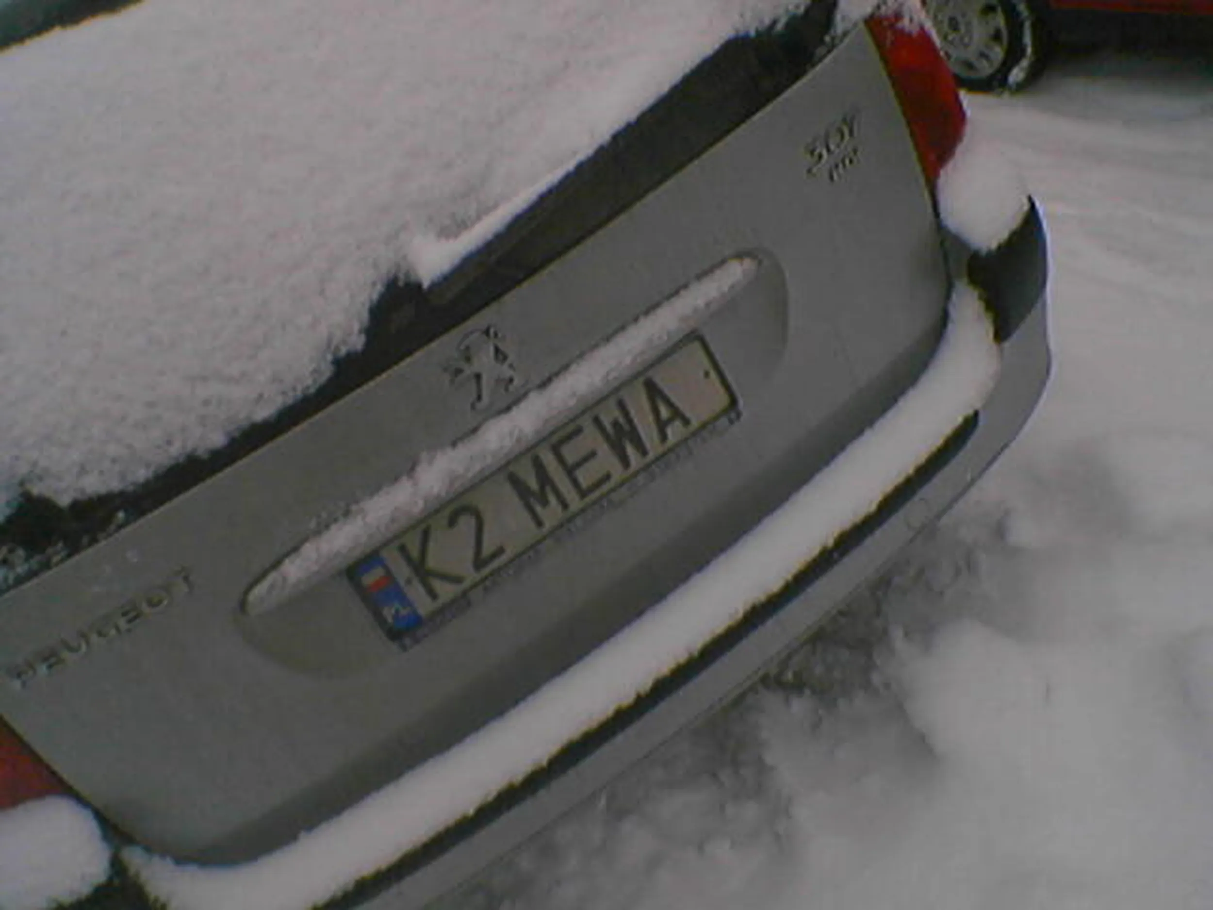 Fajny numer, blacha K2 MEWA