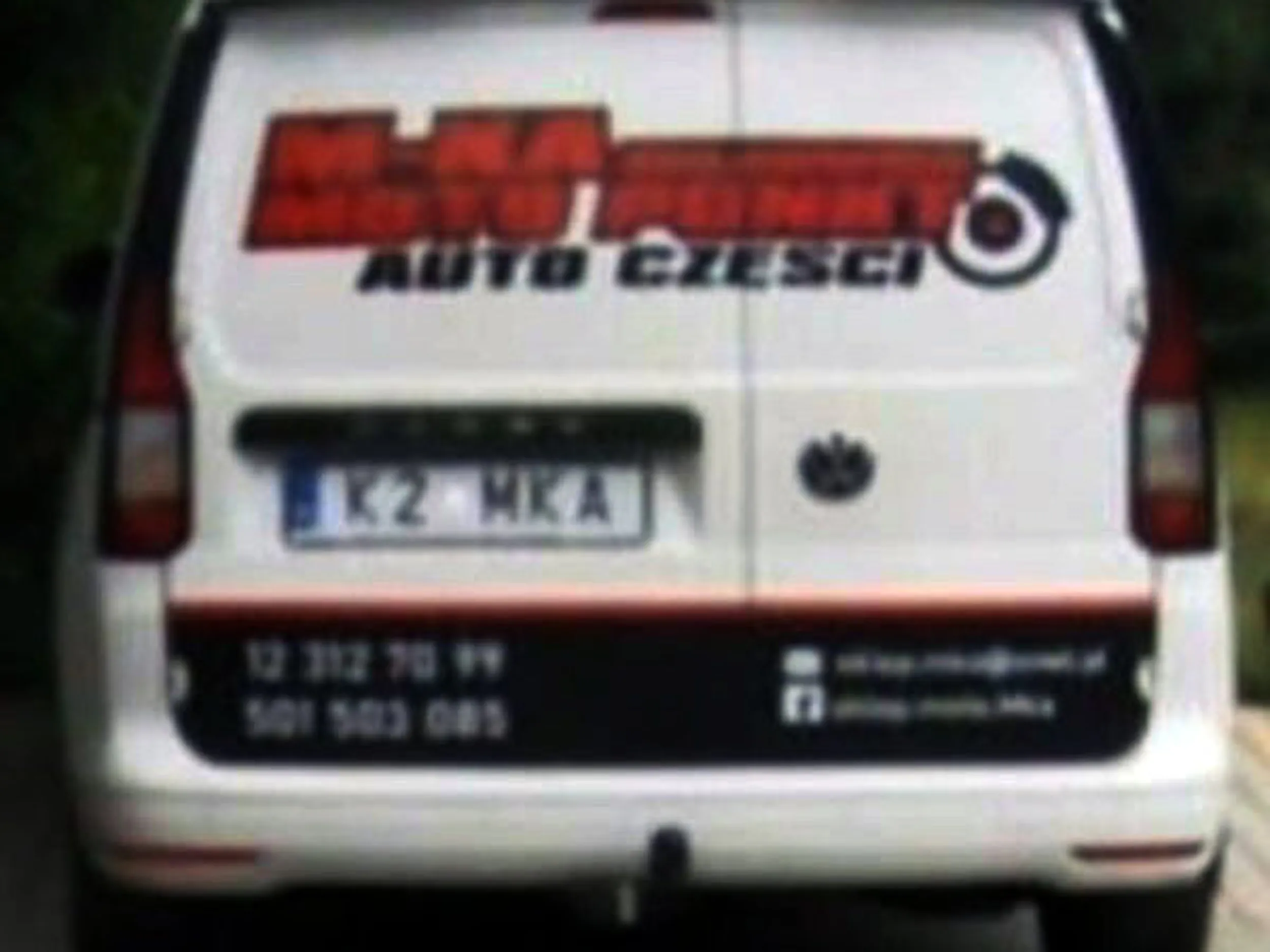 Fajny numer, blacha K2 MKA