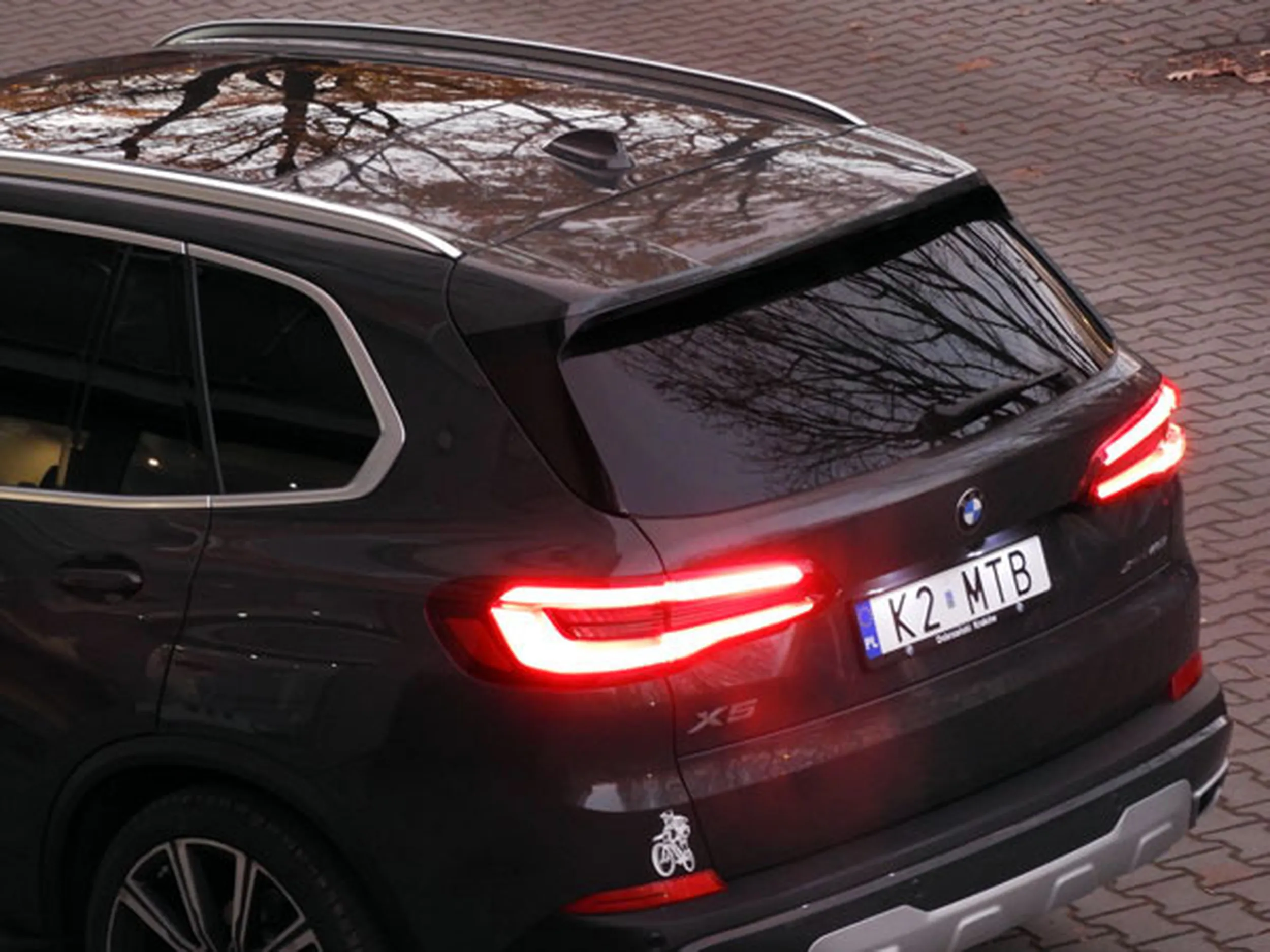 Fajny numer, blacha K2 MTB