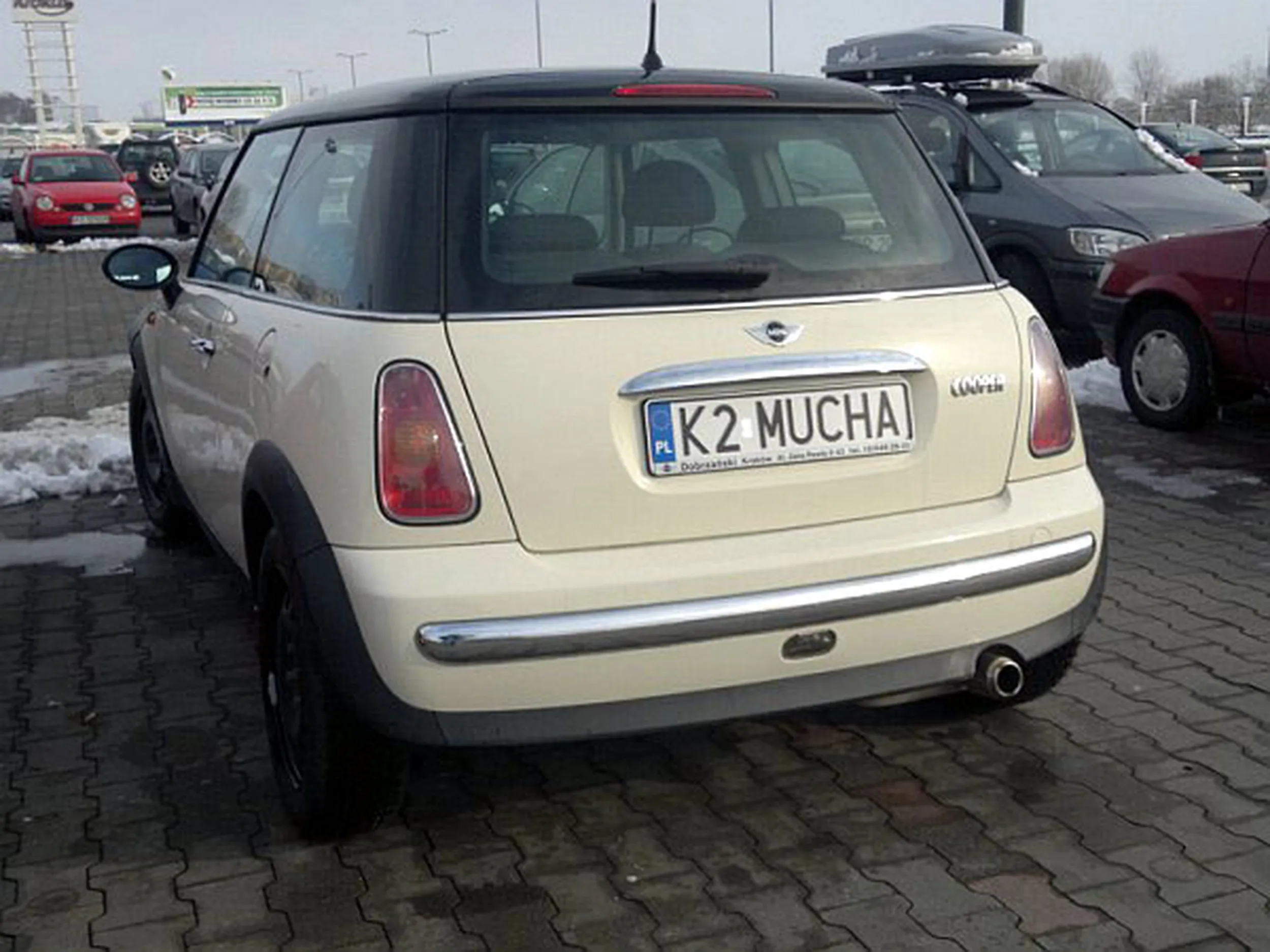 Fajny numer, blacha K2 MUCHA