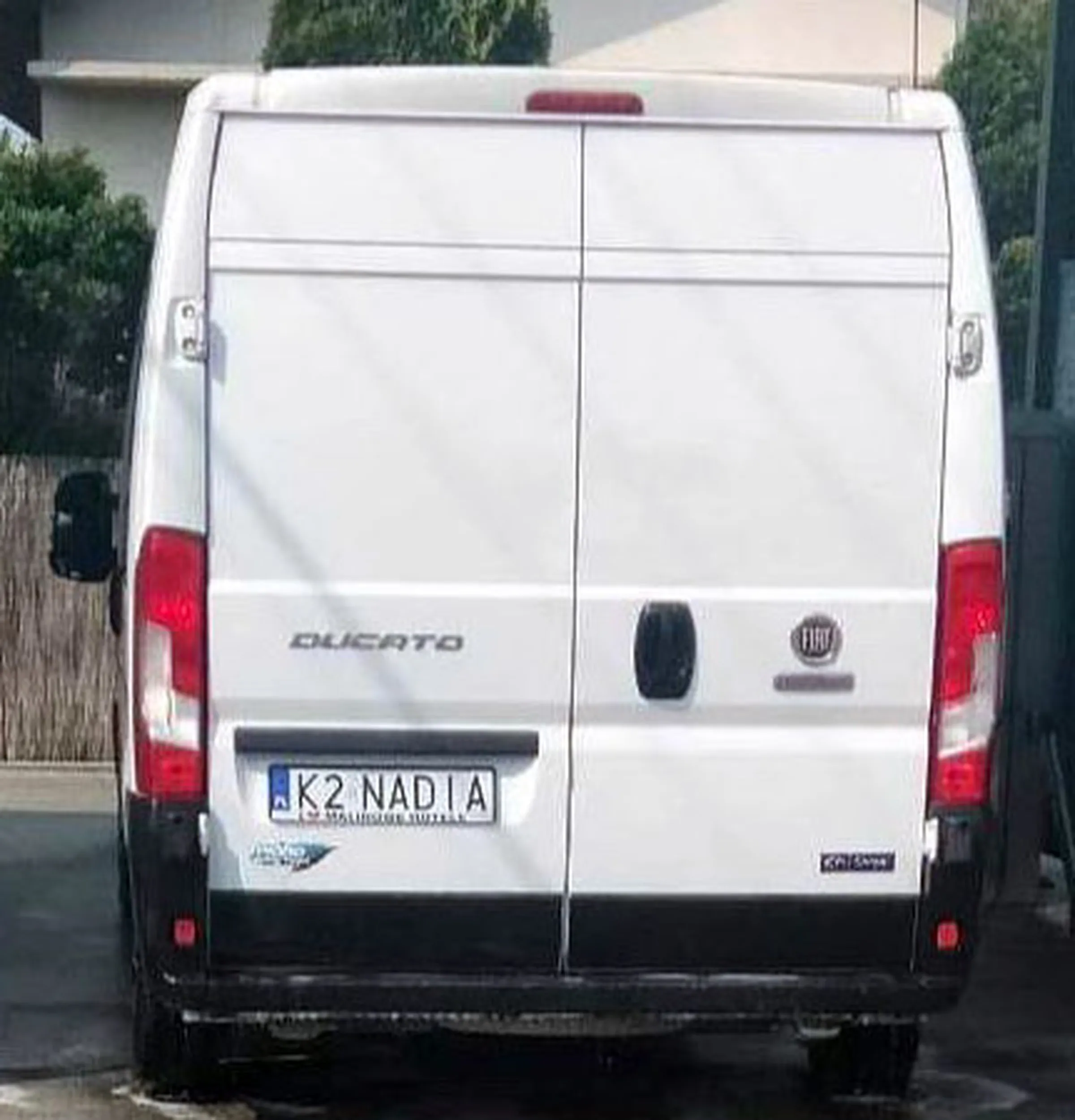 Fajny numer, blacha K2 NADIA