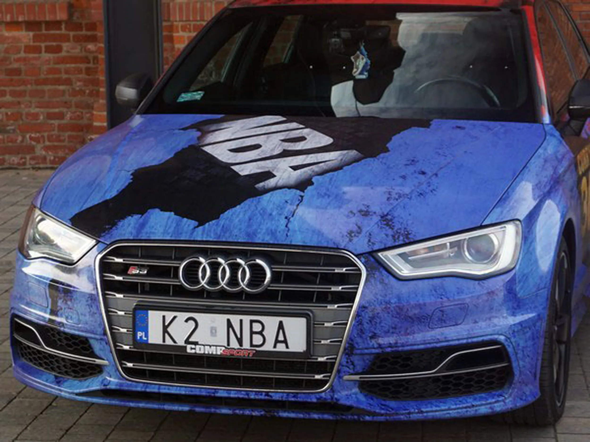 Fajny numer, blacha K2 NBA