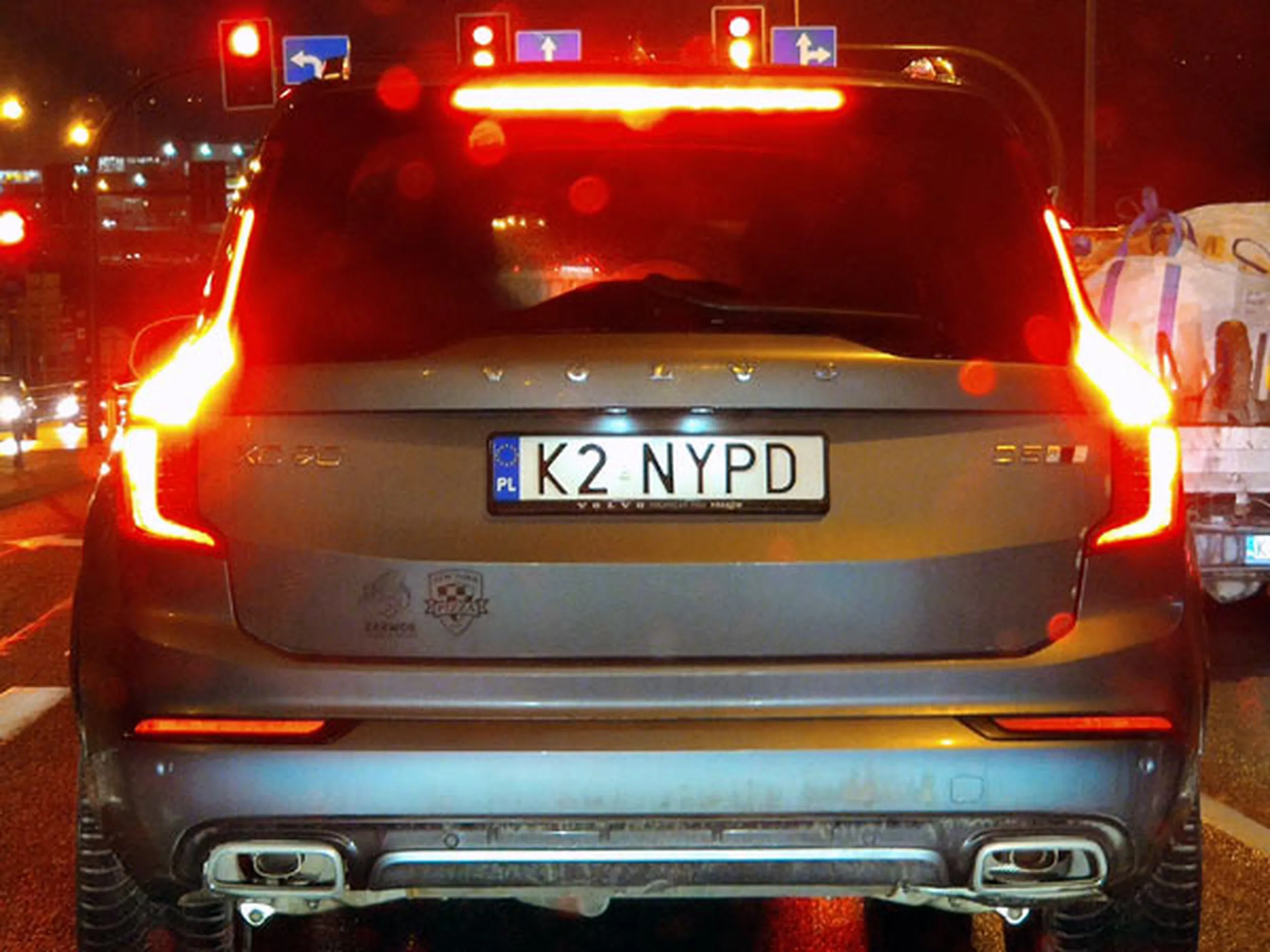 Fajny numer, blacha K2 NYPD