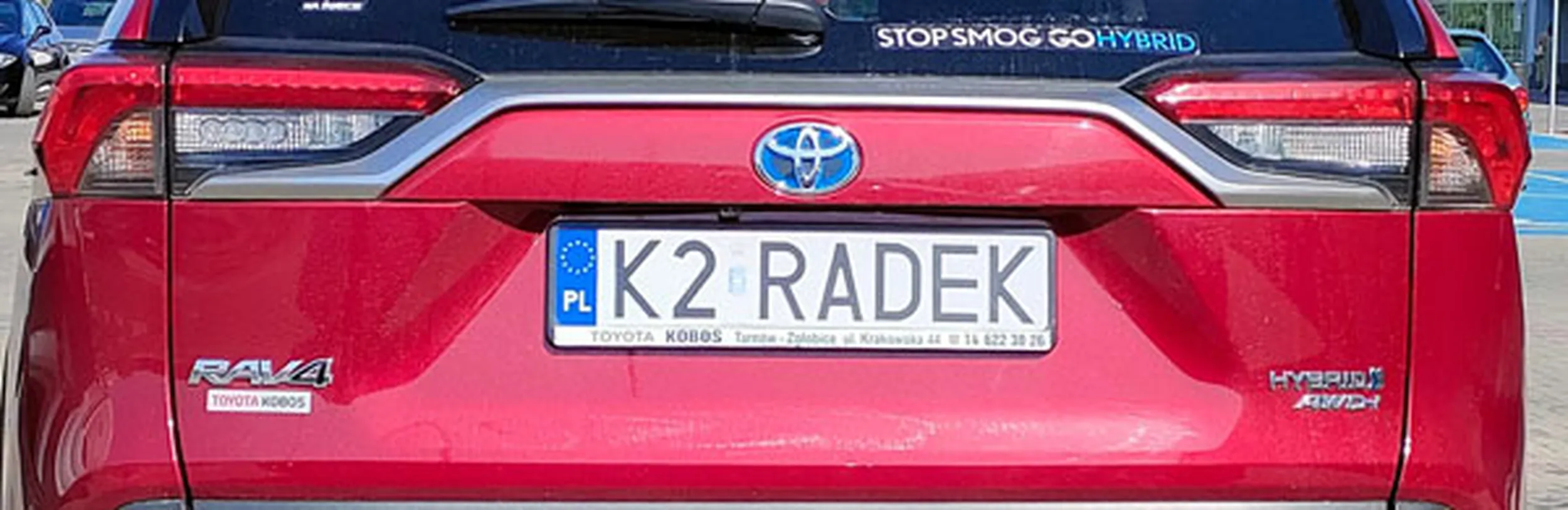 Fajny numer, blacha K2 RADEK