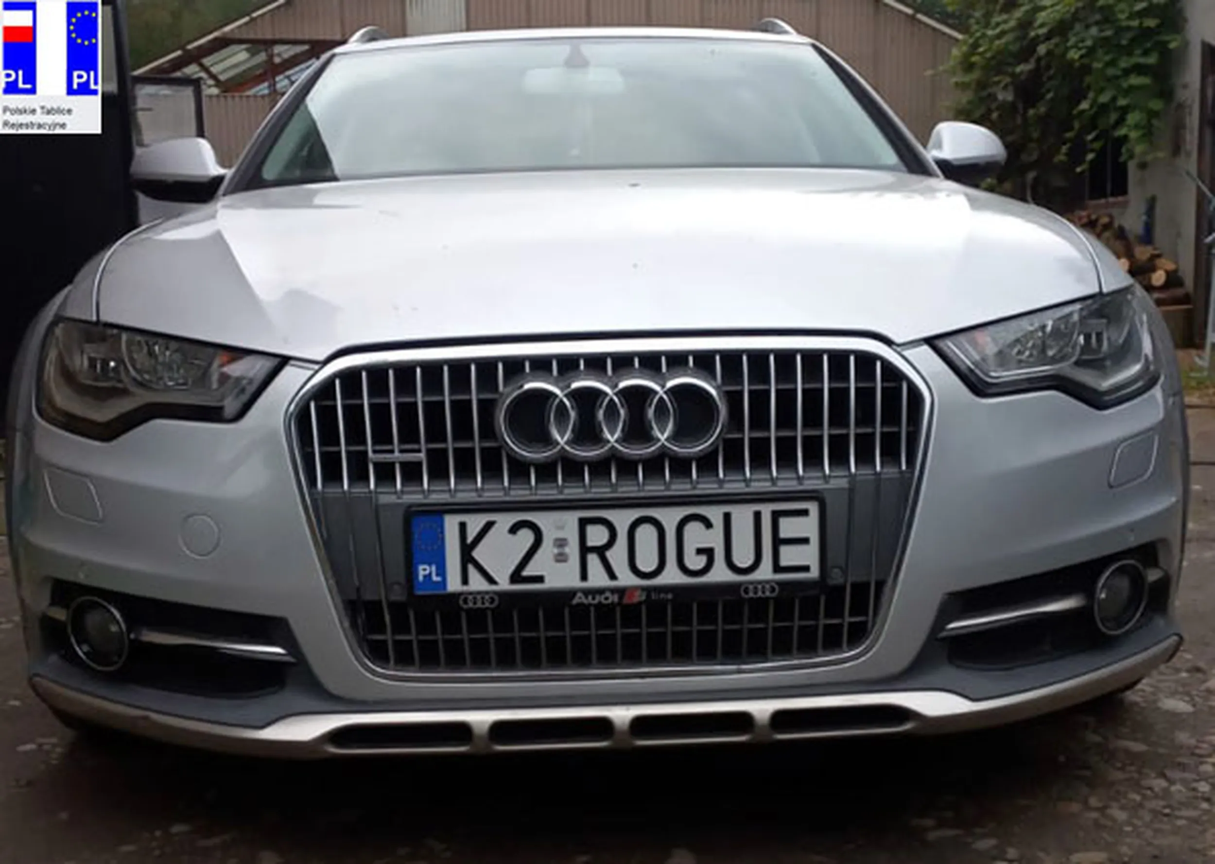 Fajny numer, blacha K2 ROGUE