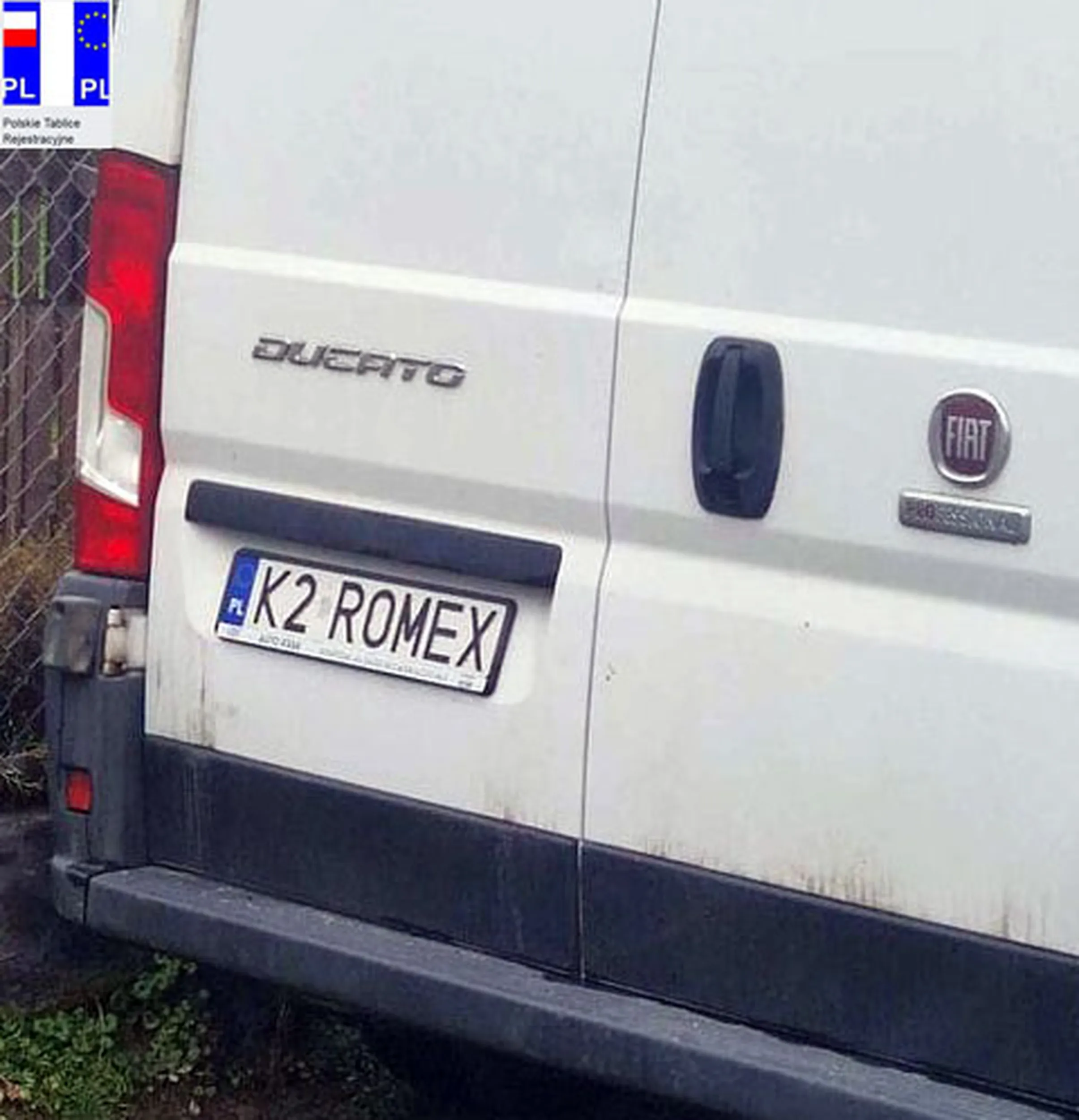 Fajny numer, blacha K2 ROMEX