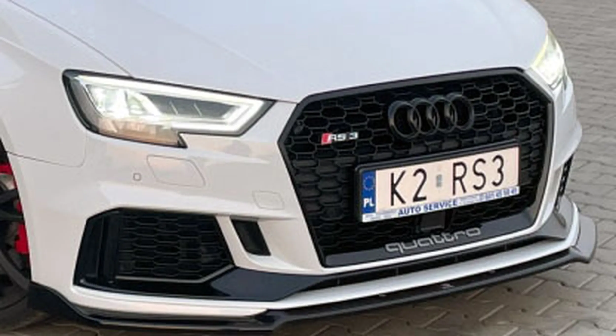 Fajny numer, blacha K2 RS3