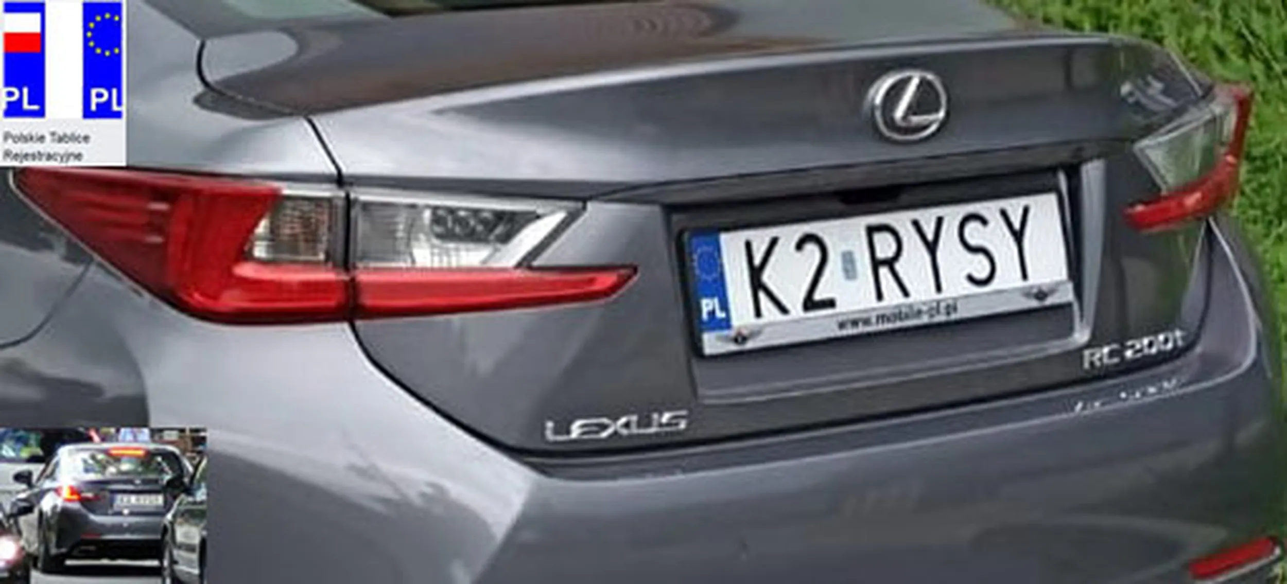 Fajny numer, blacha K2 RYSY