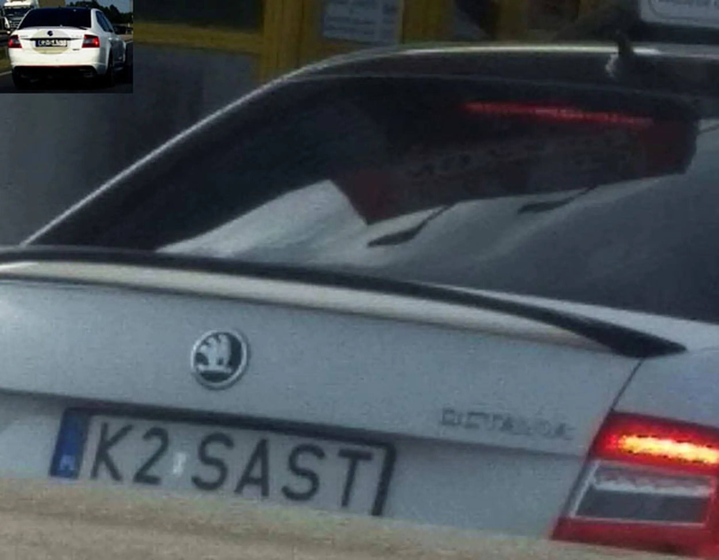 Fajny numer, blacha K2 SAST