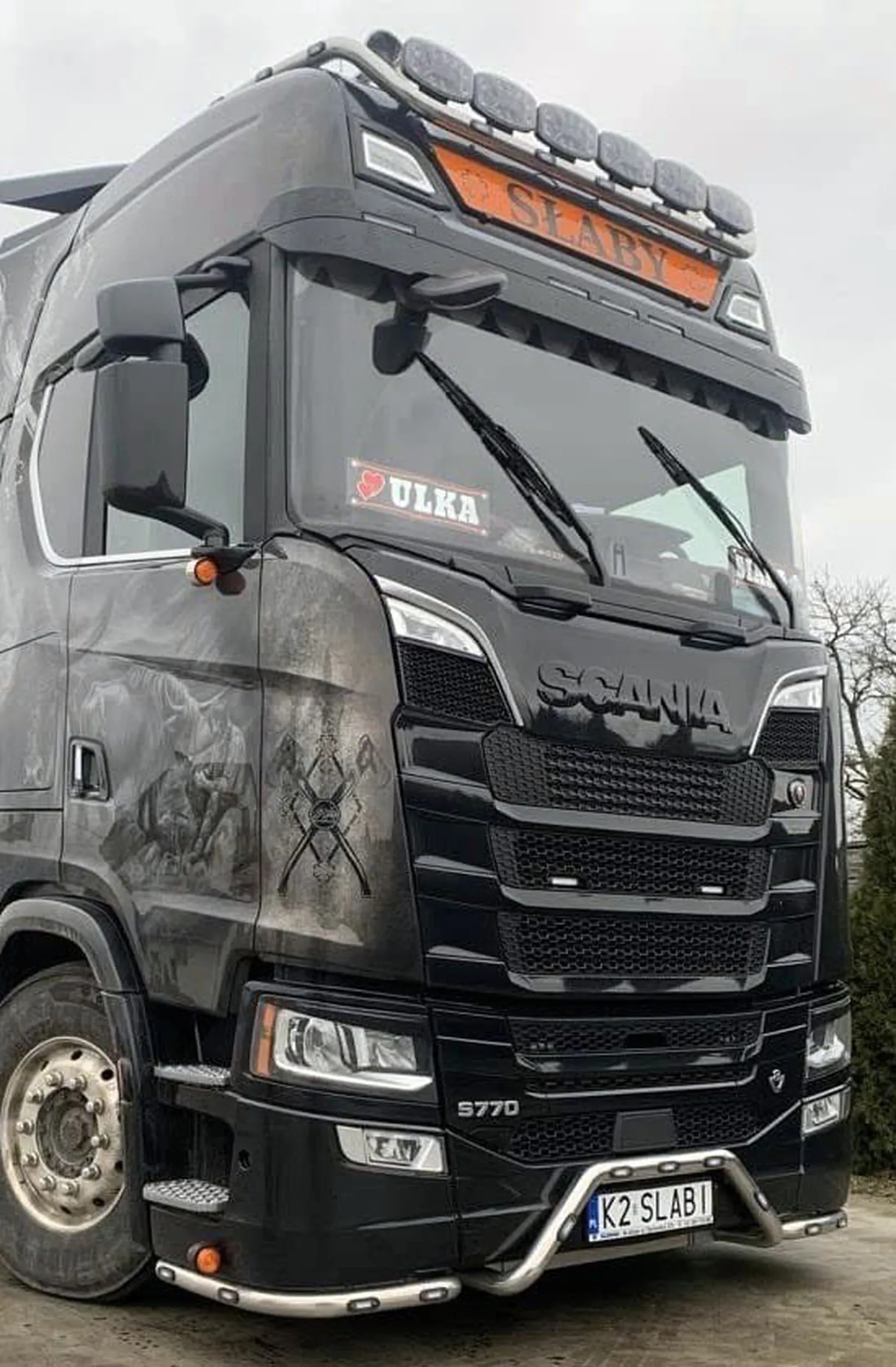 Fajny numer, blacha K2 SLABI