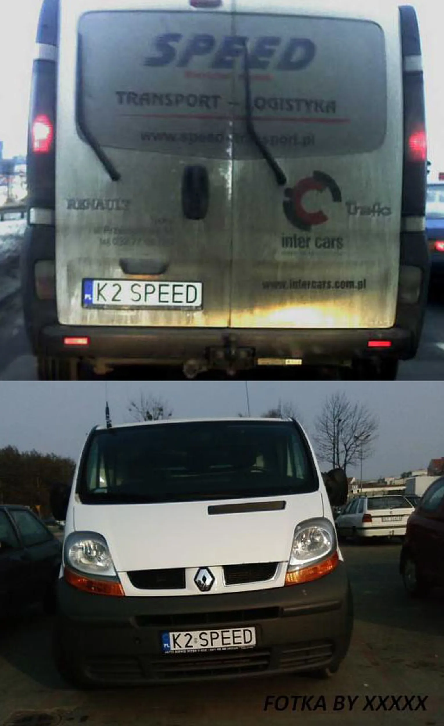 Fajny numer, blacha K2 SPEED