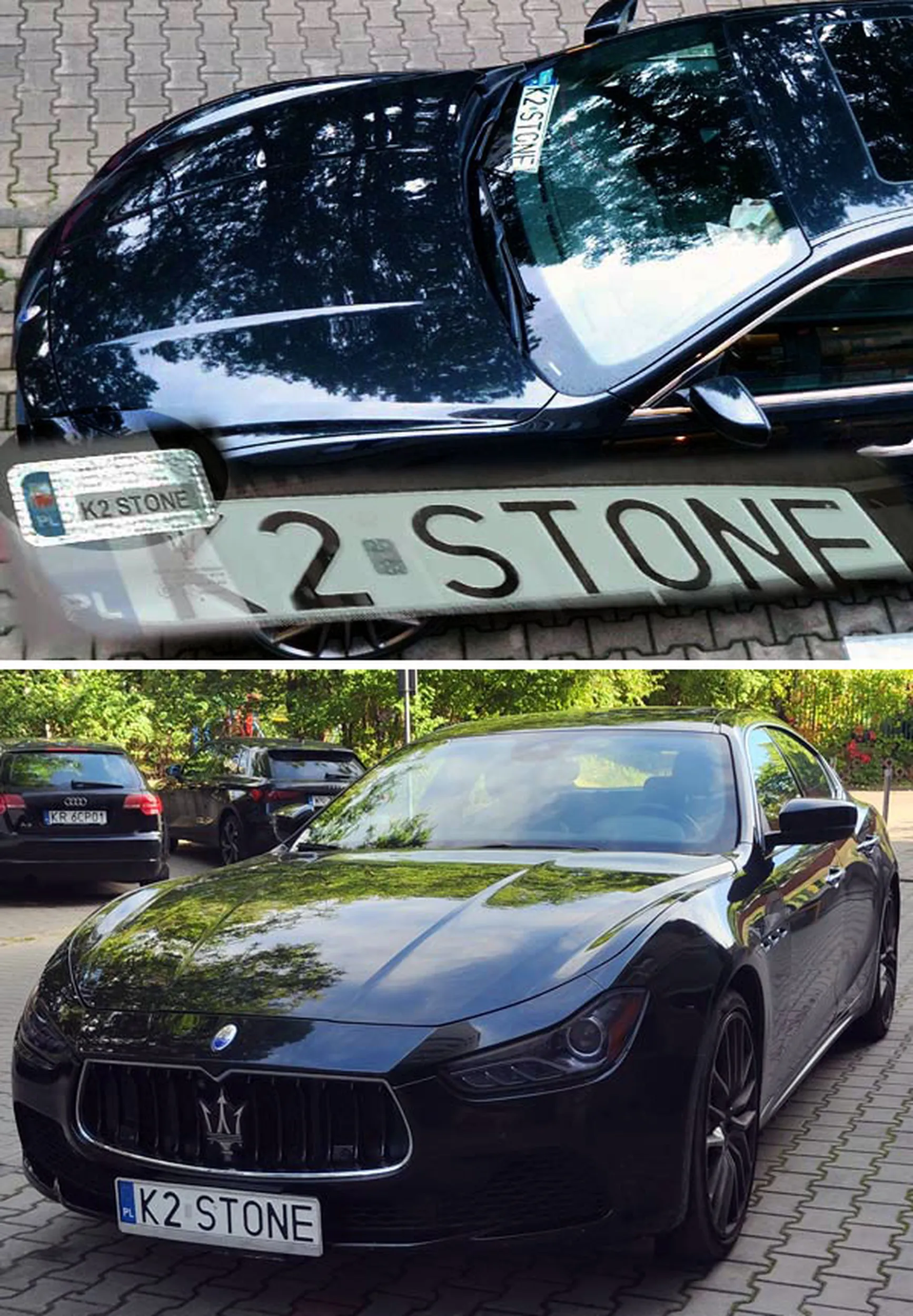 Fajny numer, blacha K2 STONE