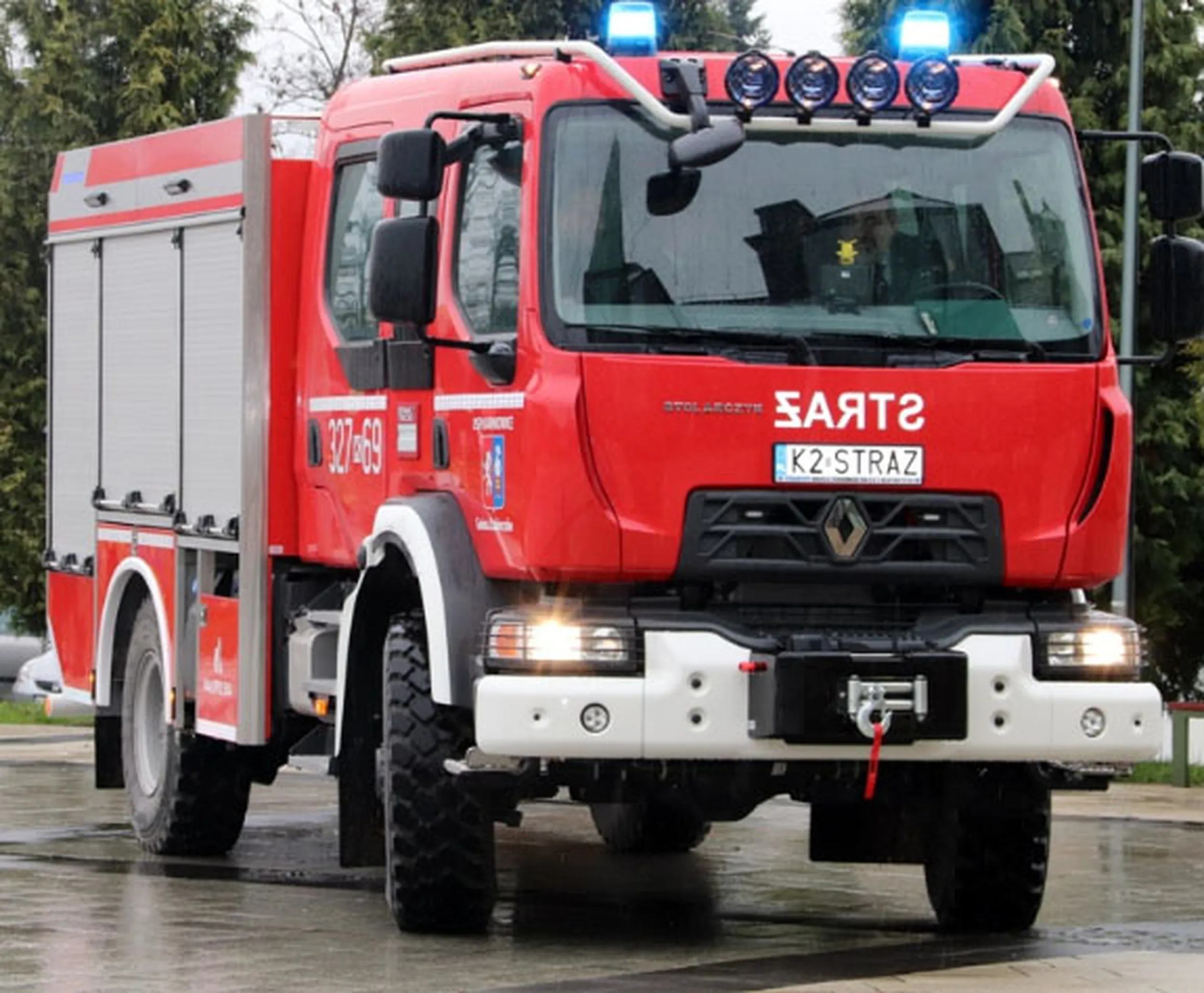 Fajny numer, blacha K2 STRAZ