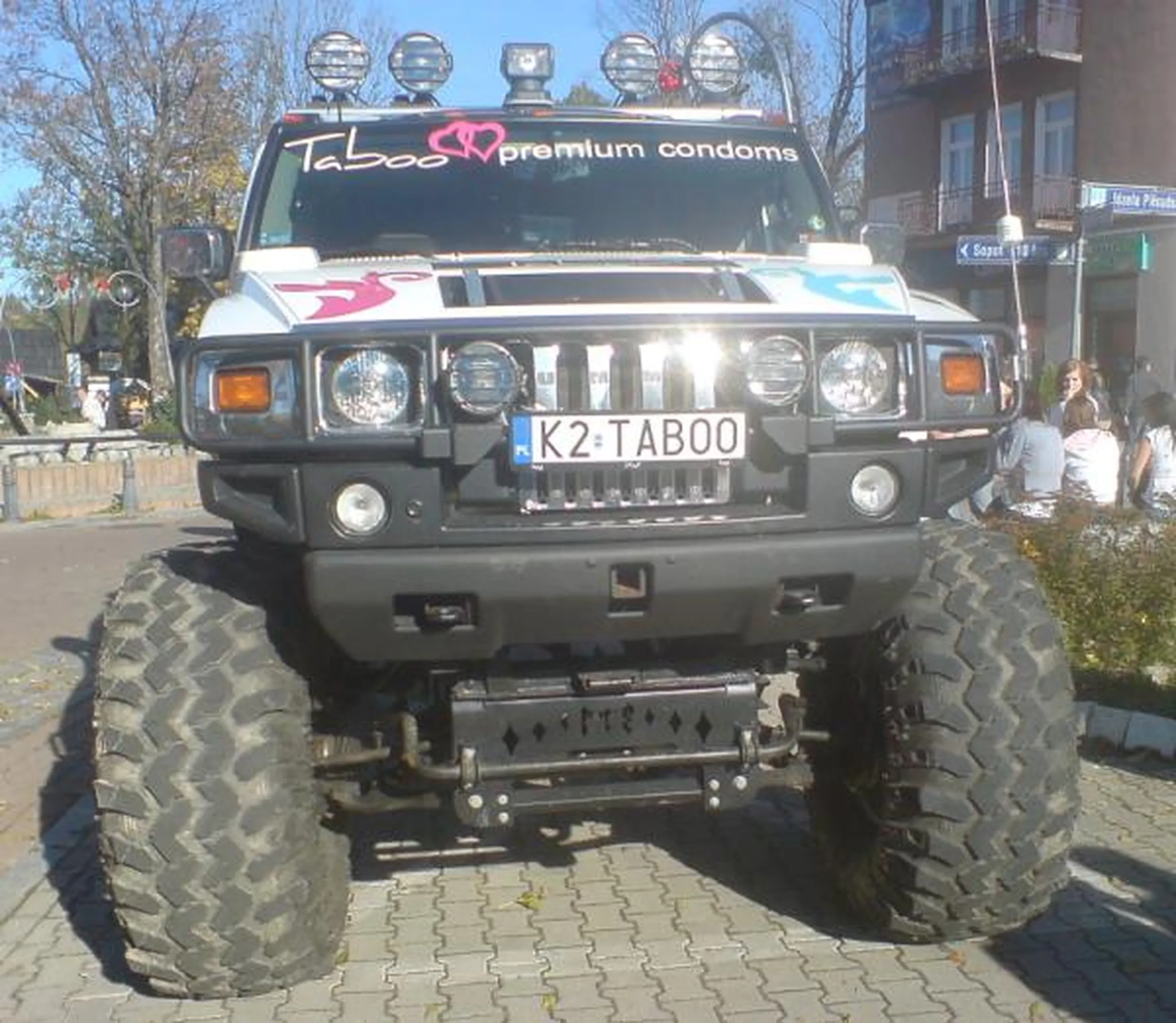 Fajny numer, blacha K2 TABOO