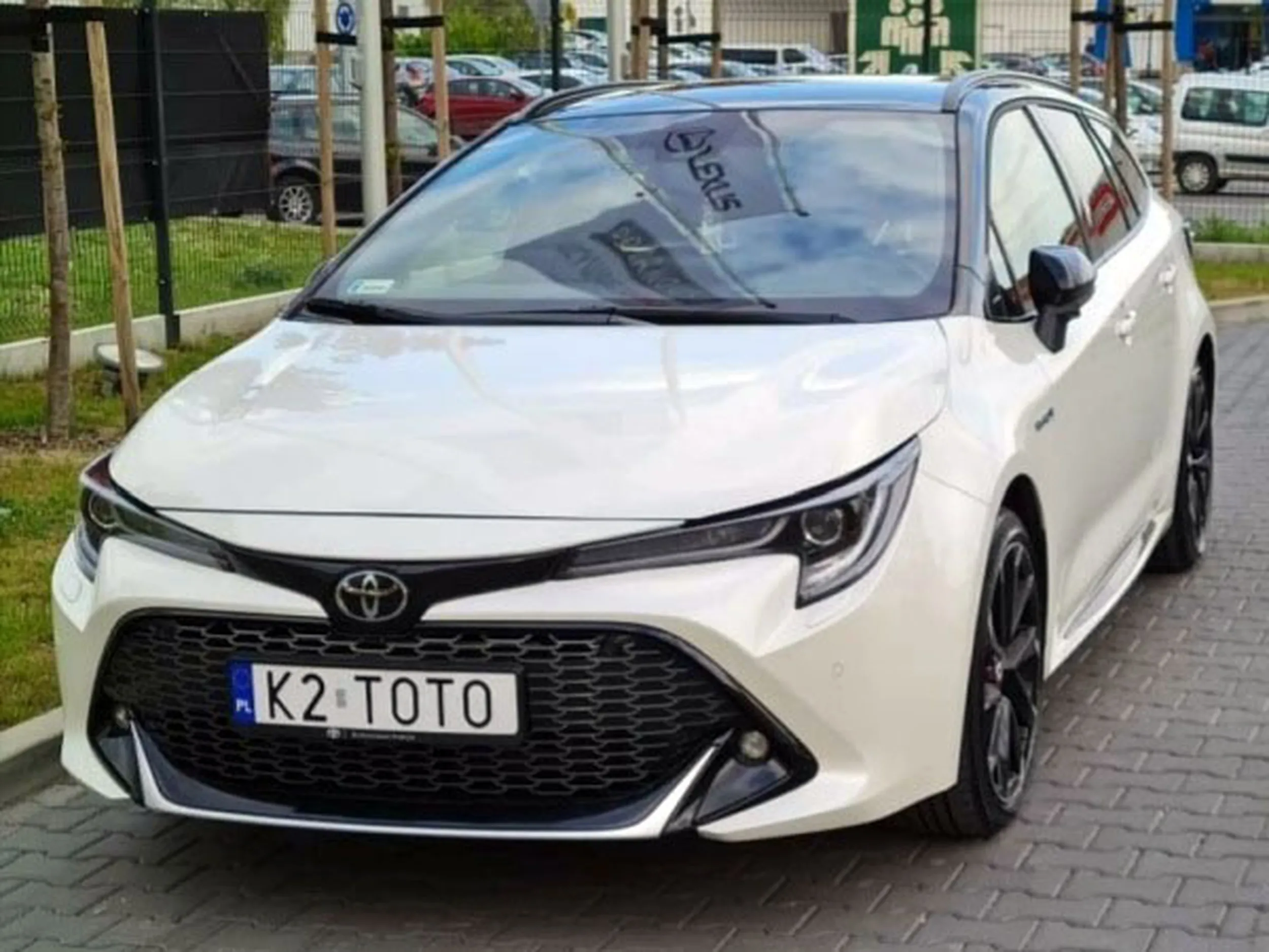 Fajny numer, blacha K2 TOTO