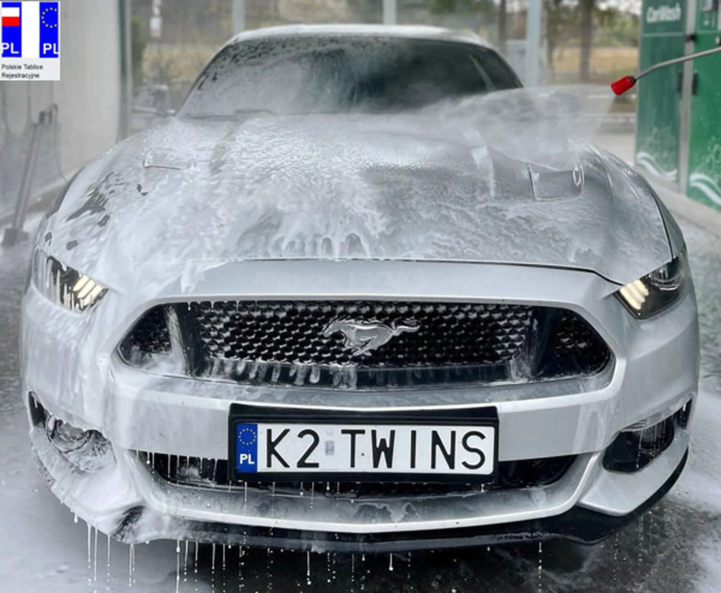 Fajny numer, blacha K2 TWINS