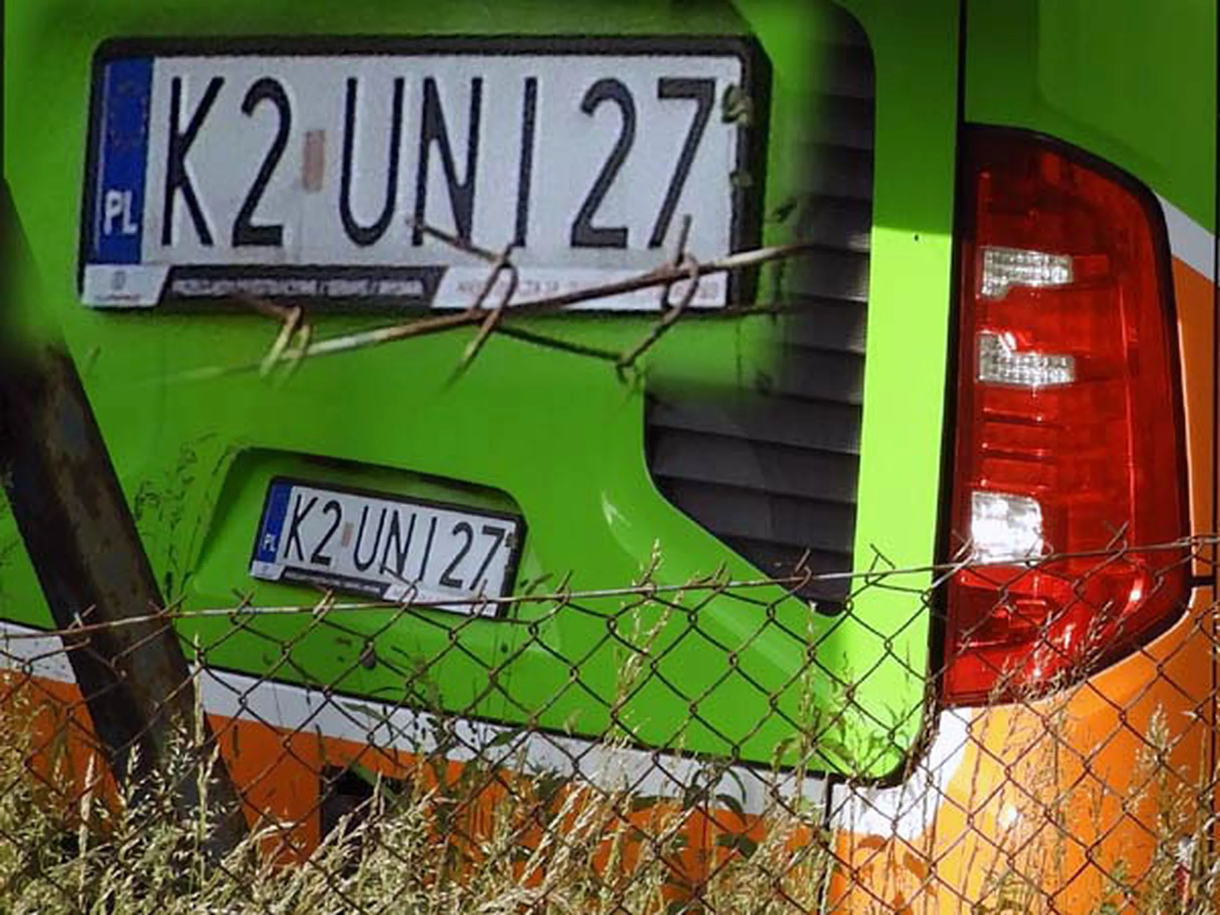 Fajny numer, blacha K2 UNI27