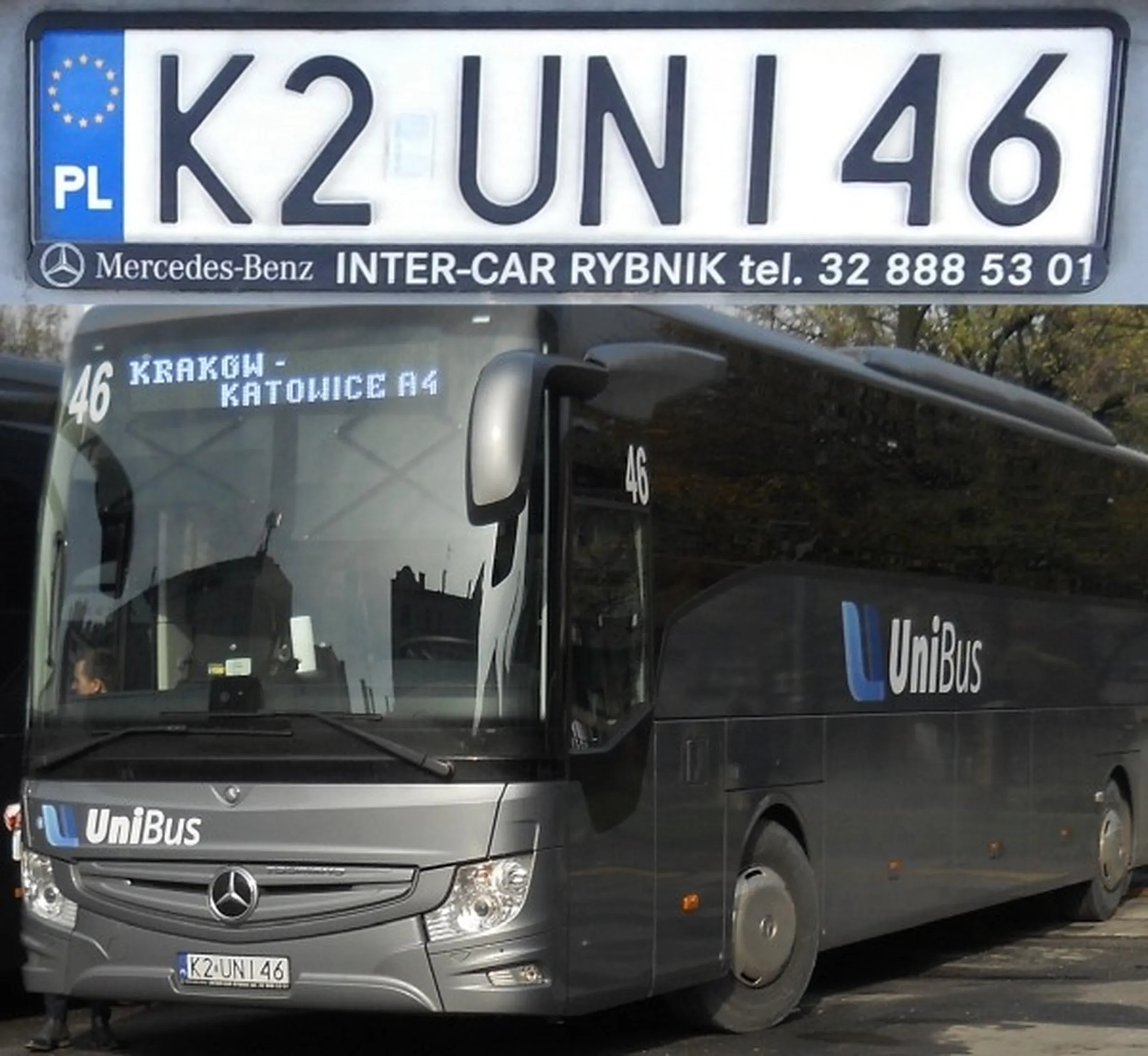 Fajny numer, blacha K2 UNI46