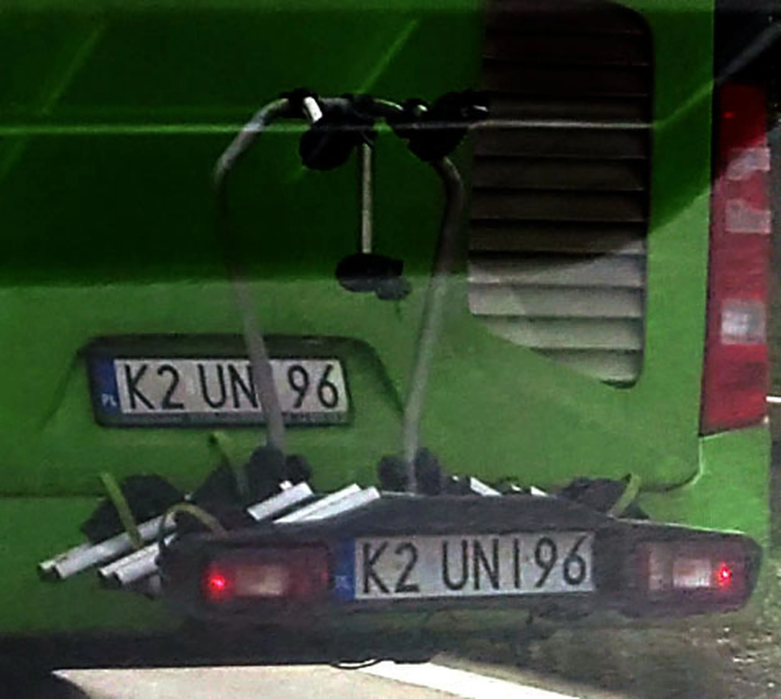 Fajny numer, blacha K2 UNI96