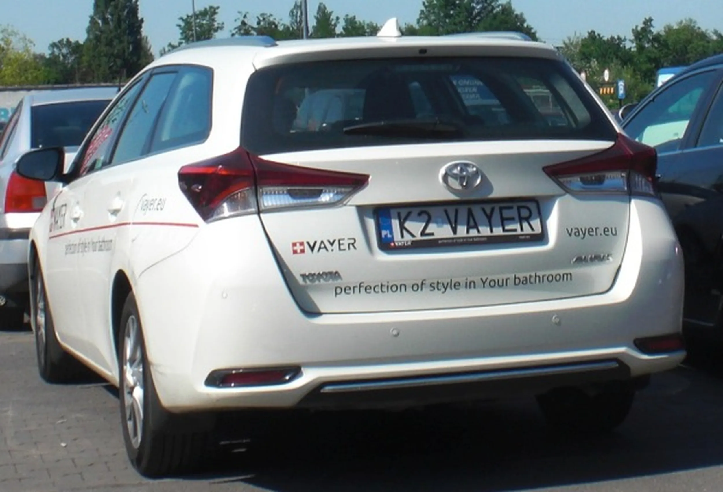 Fajny numer, blacha K2 VAYER