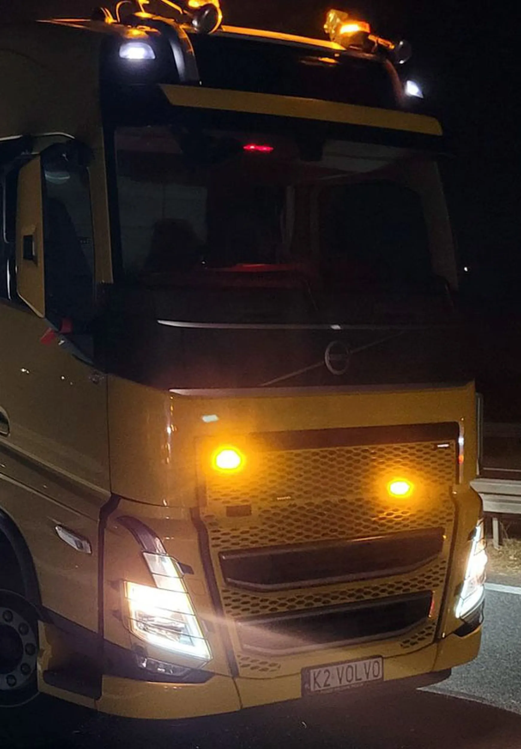 Fajny numer, blacha K2 VOLVO