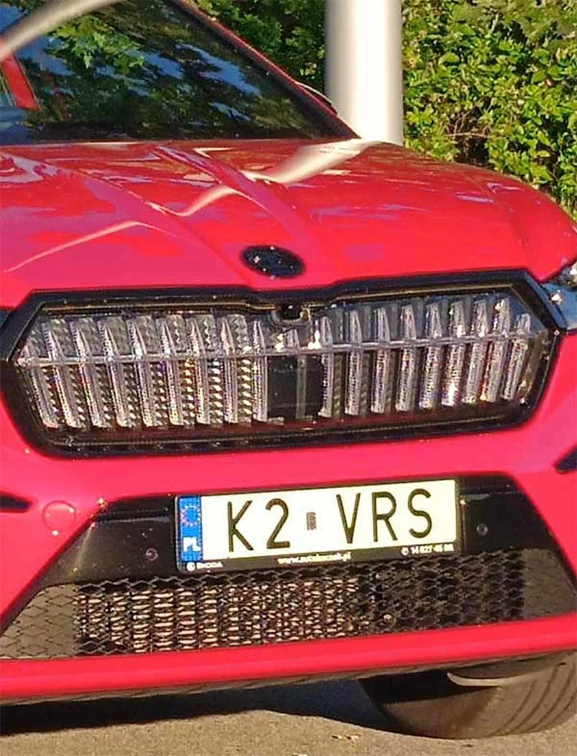 Fajny numer, blacha K2 VRS