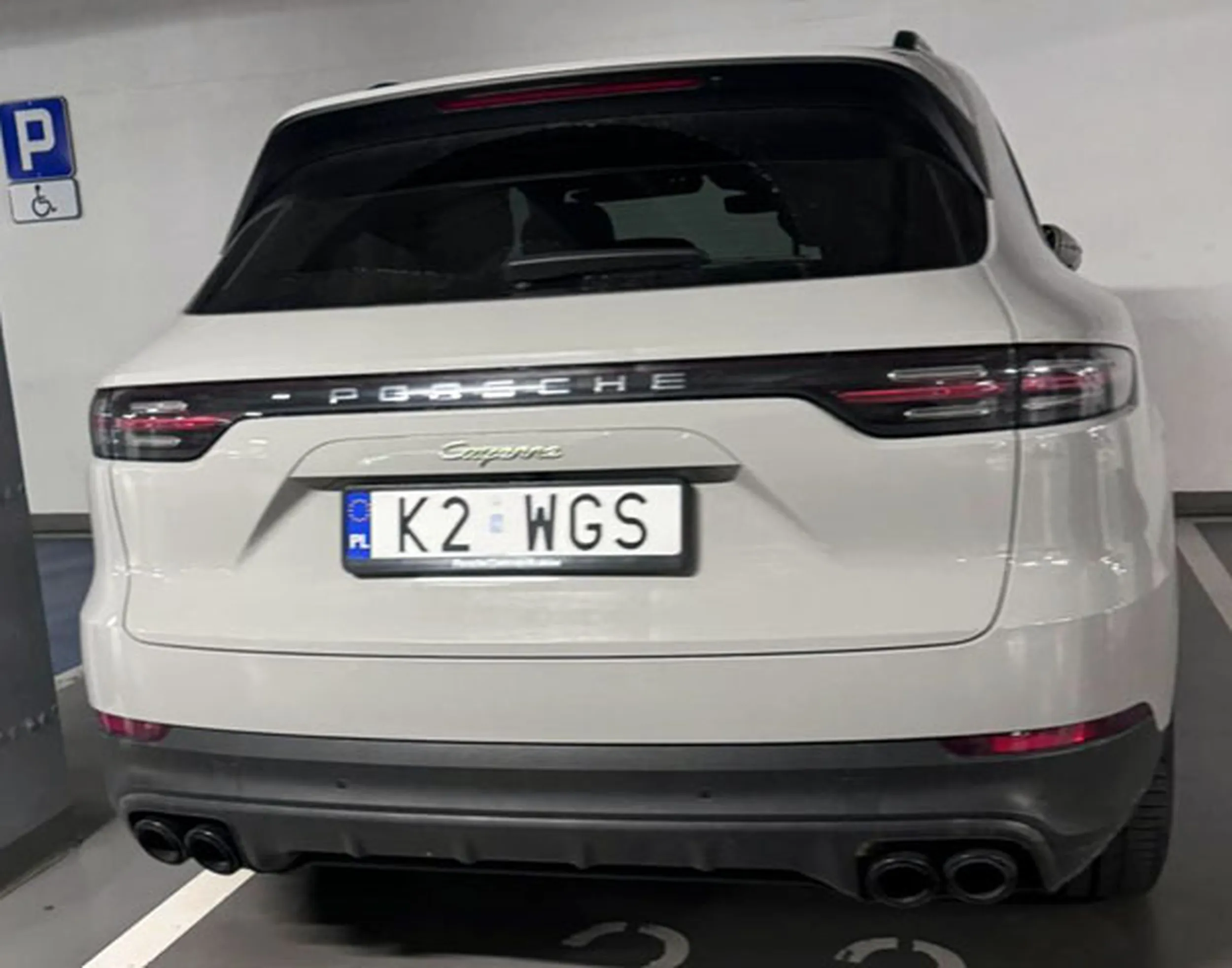 Fajny numer, blacha K2 WGS