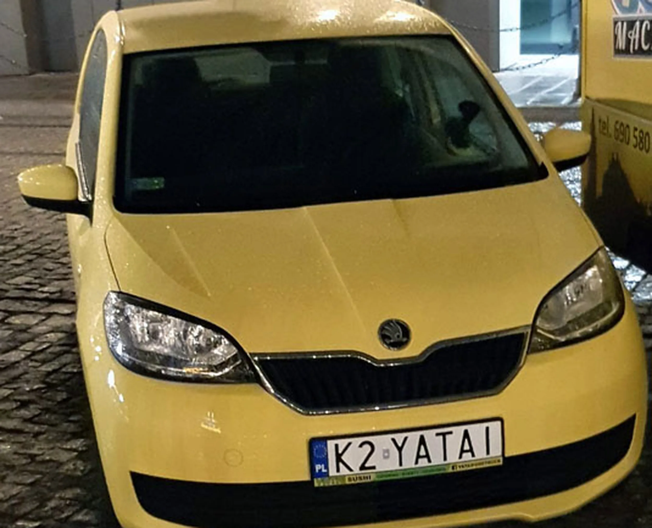 Fajny numer, blacha K2 YATAI