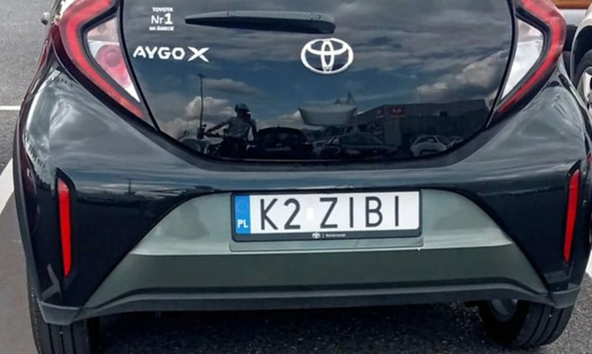 Fajny numer, blacha K2 ZIBI