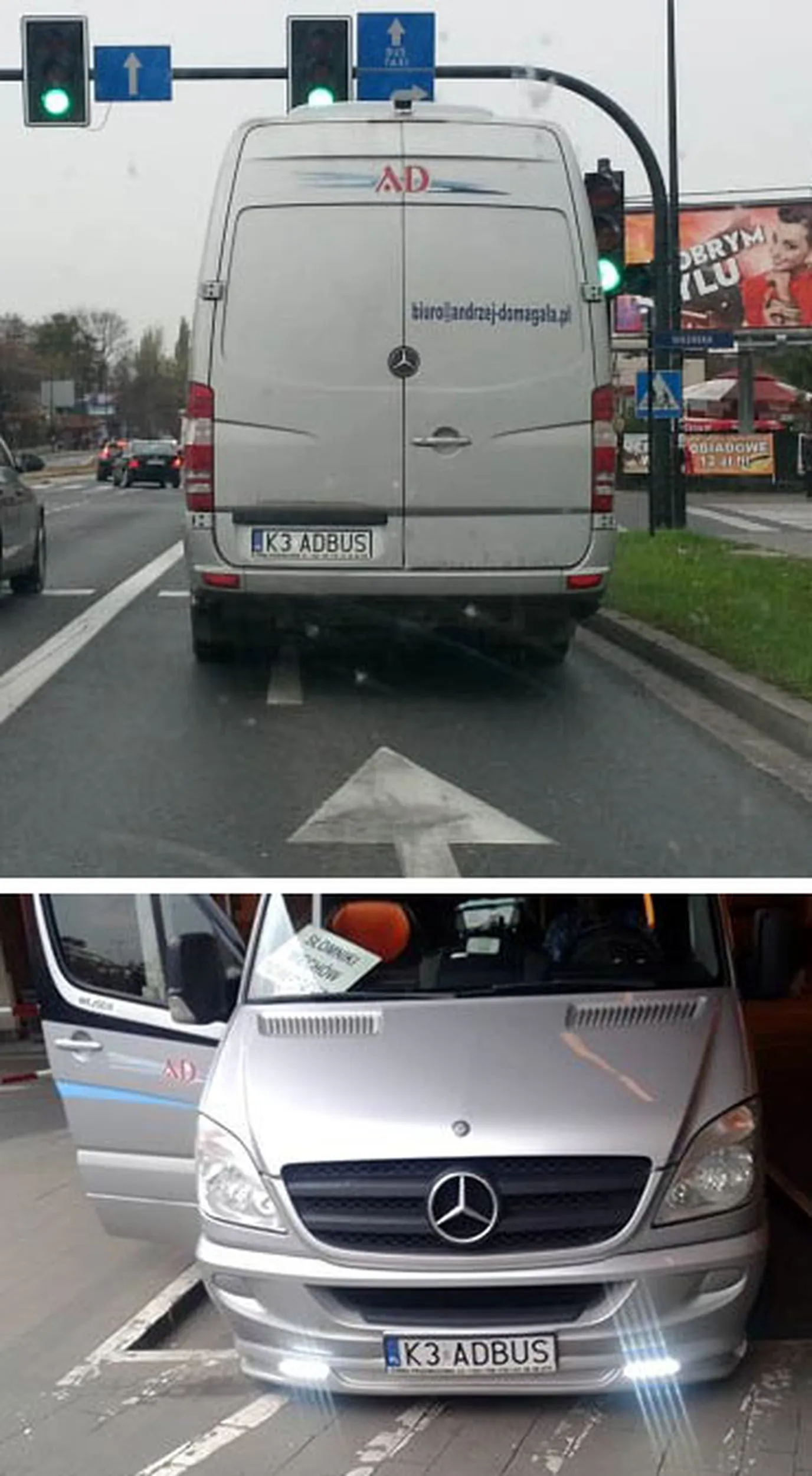 Fajny numer, blacha K3 ADBUS