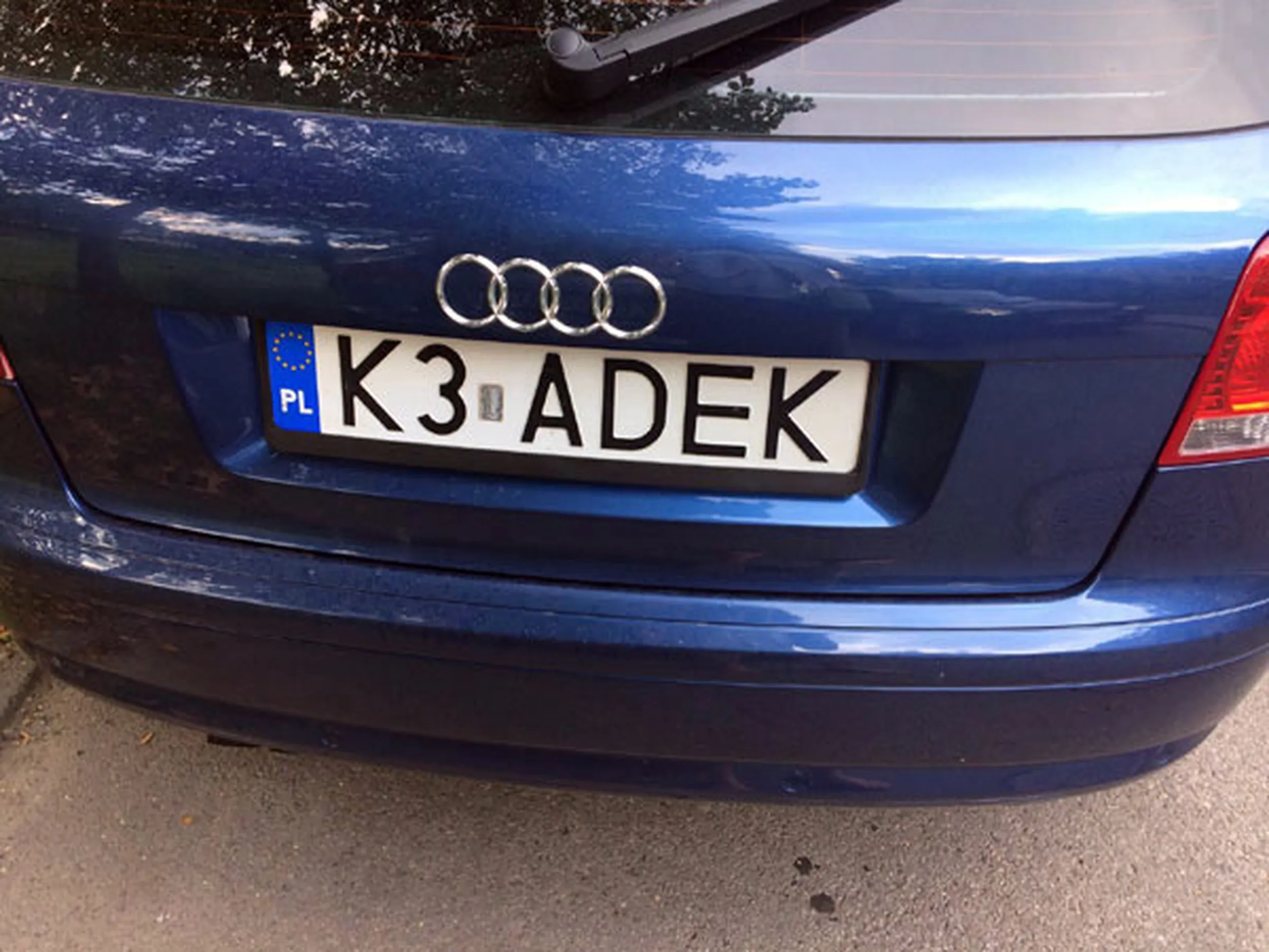 Fajny numer, blacha K3 ADEK