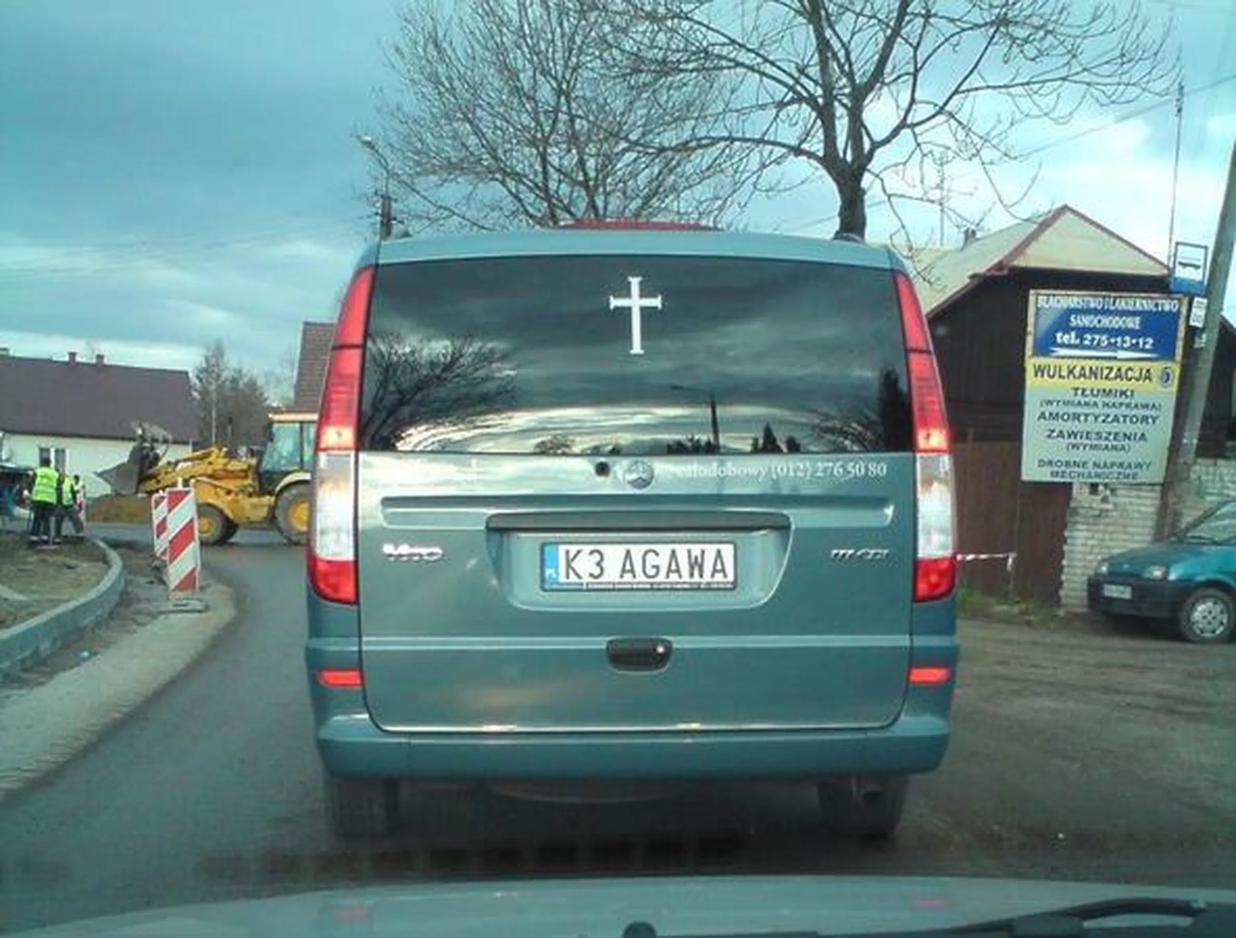 Fajny numer, blacha K3 AGAWA