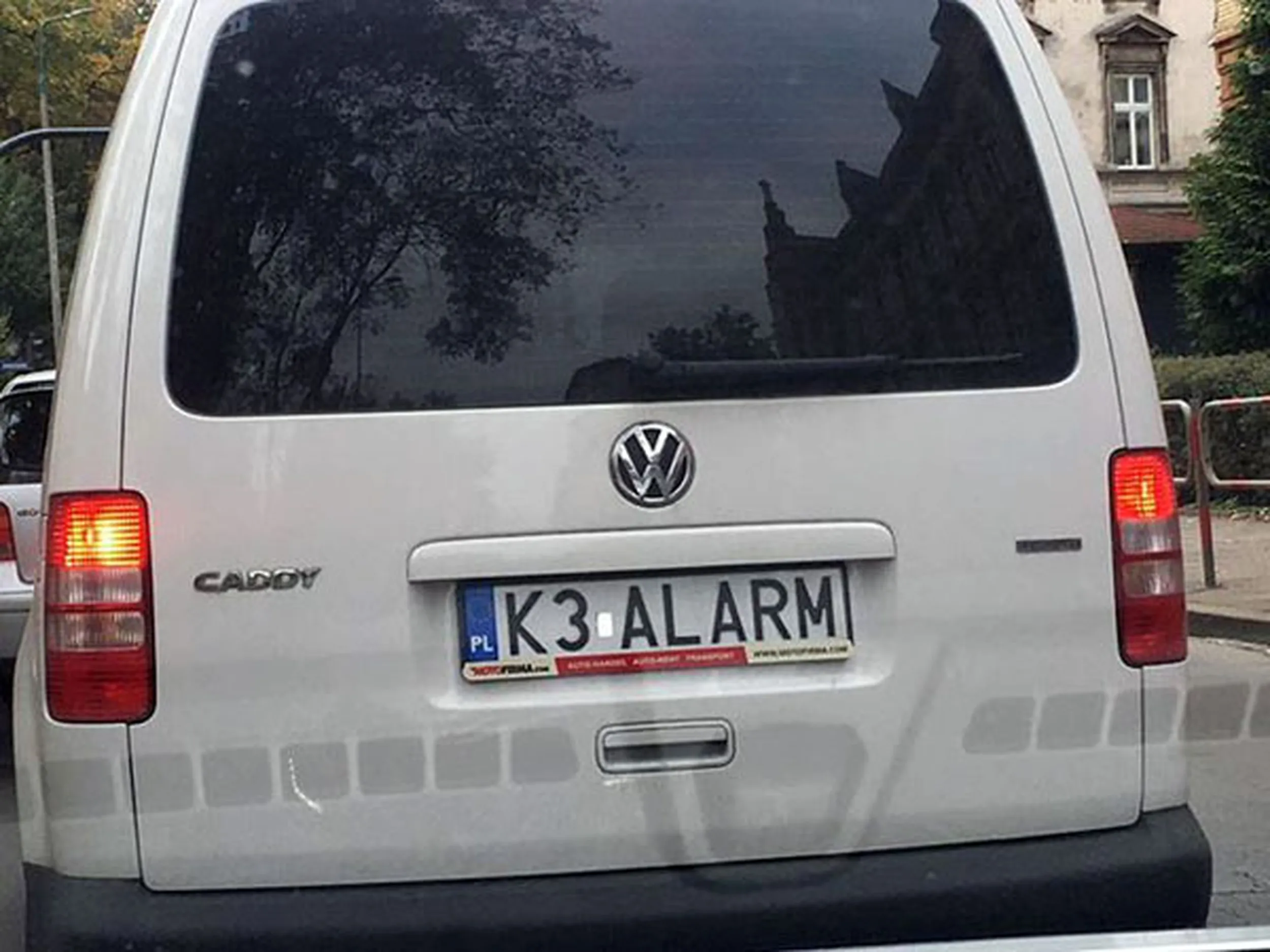 Fajny numer, blacha K3 ALARM