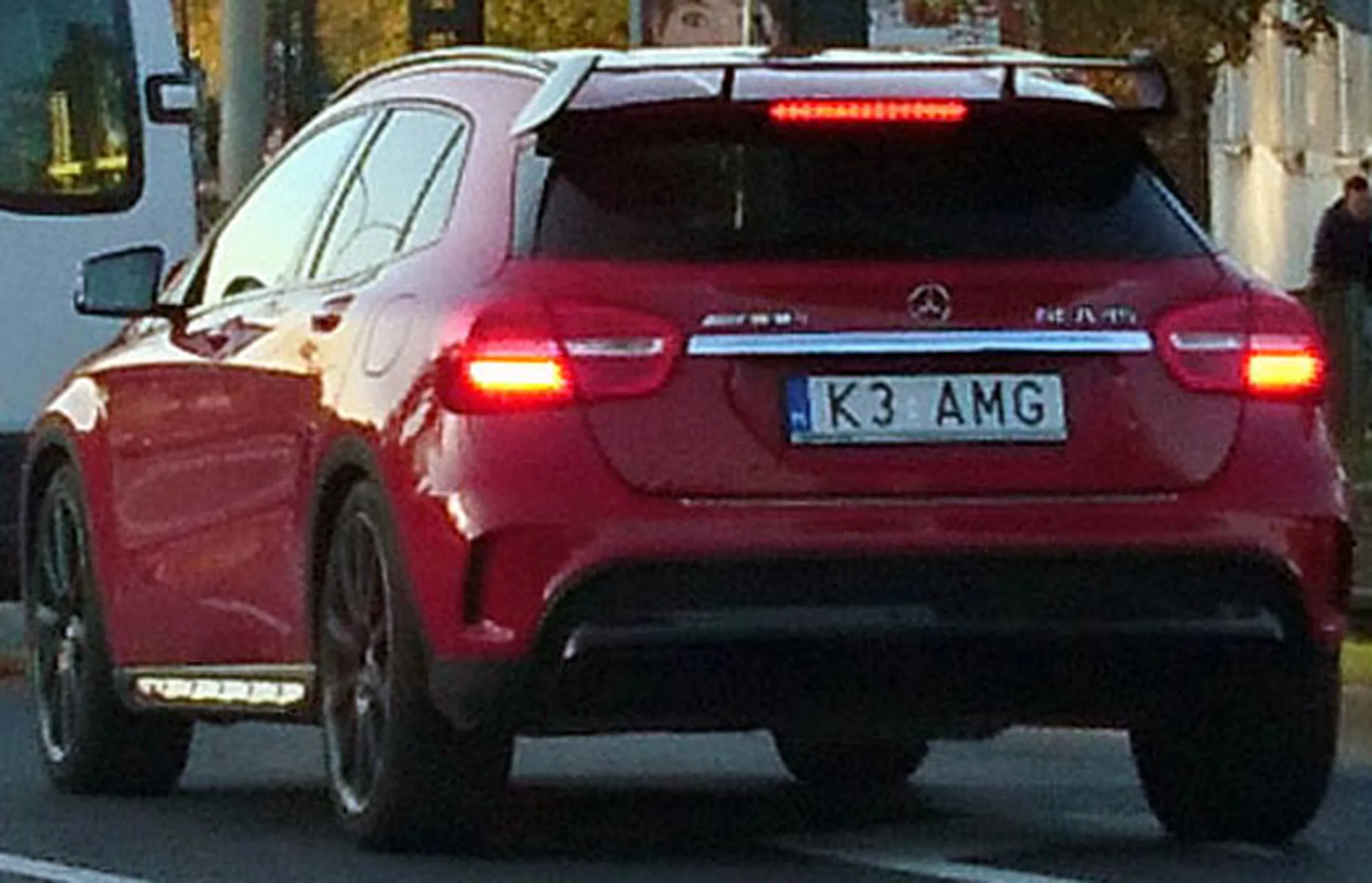 Fajny numer, blacha K3 AMG