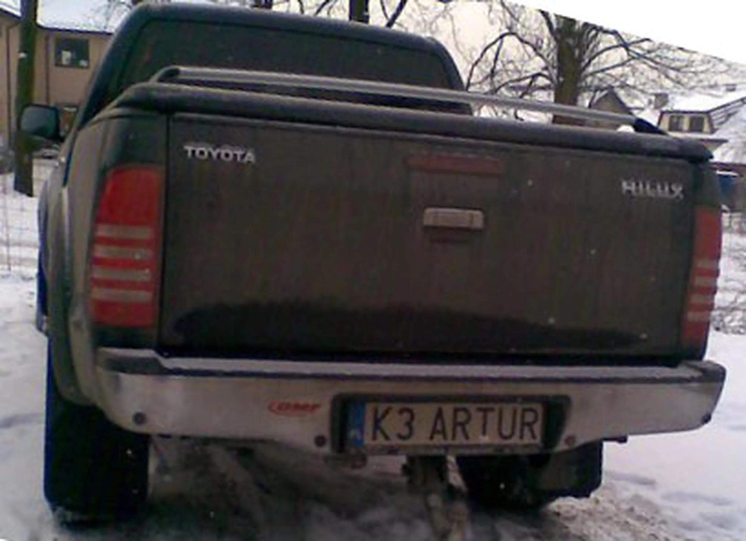 Fajny numer, blacha K3 ARTUR