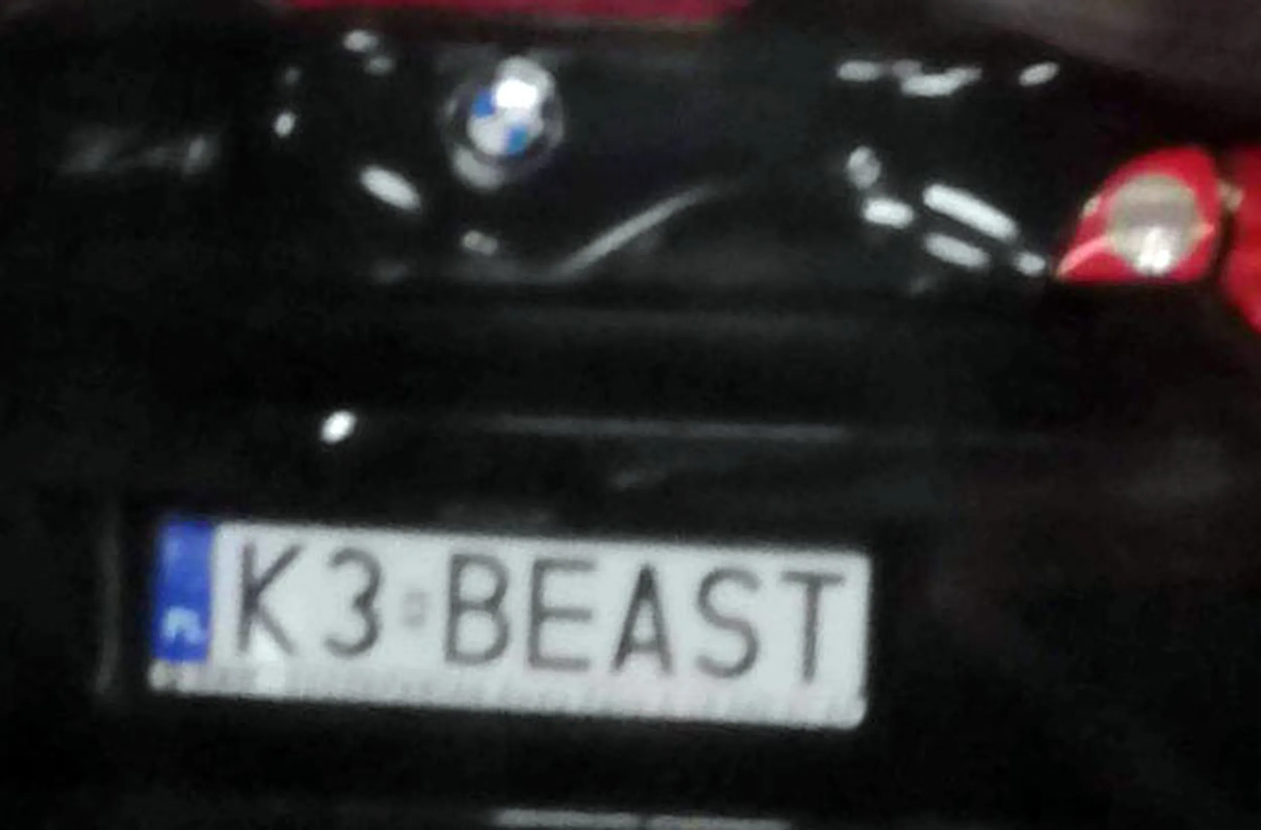 Fajny numer, blacha K3 BEAST