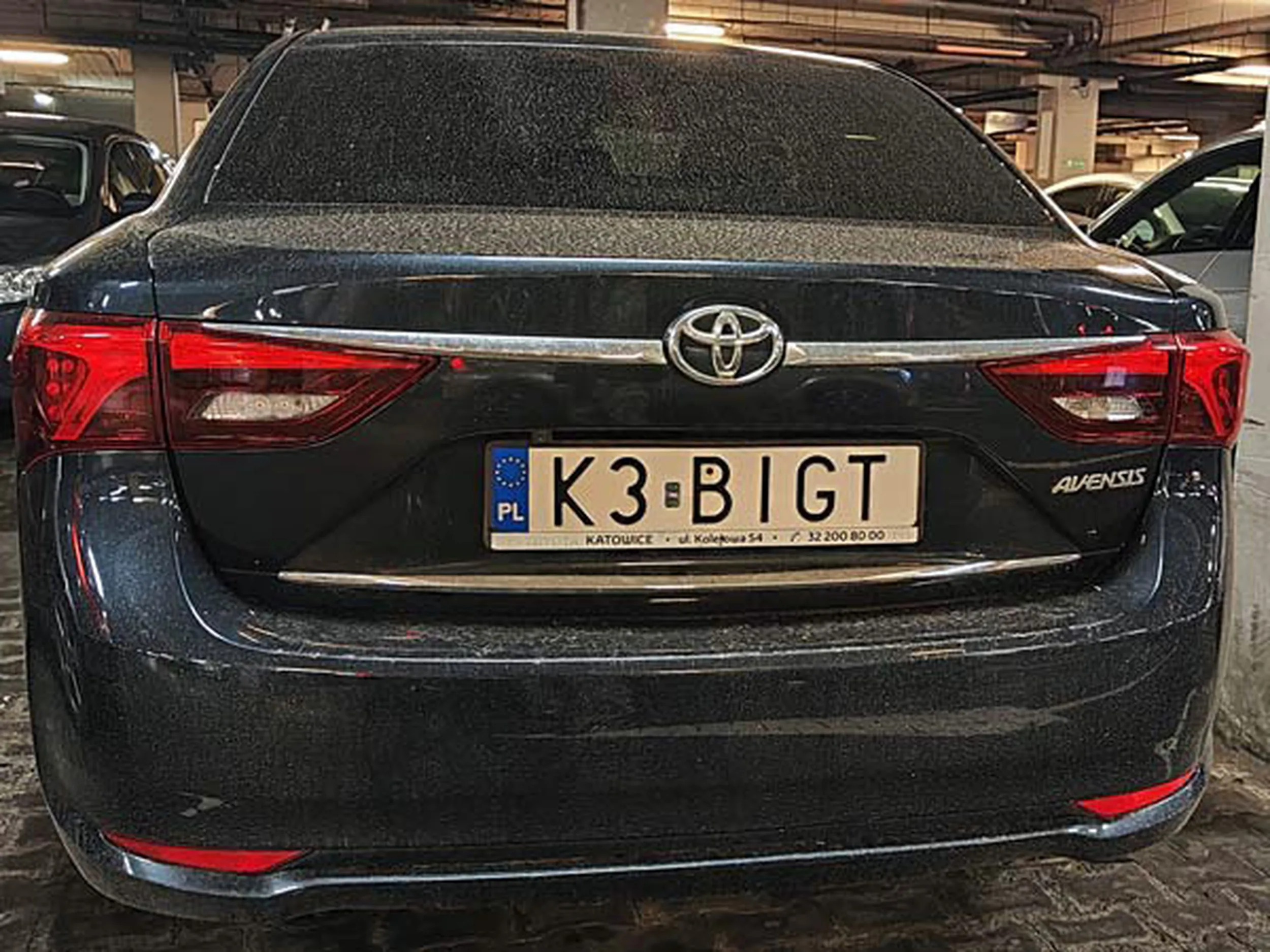 Fajny numer, blacha K3 BIGT