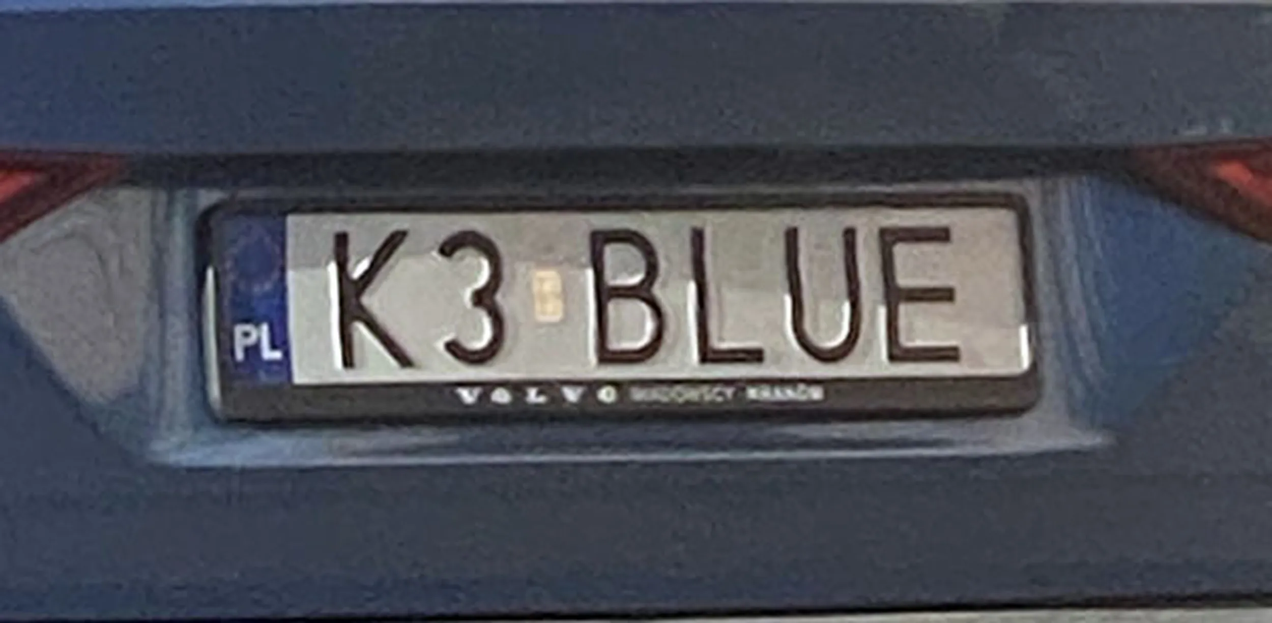 Fajny numer, blacha K3 BLUE