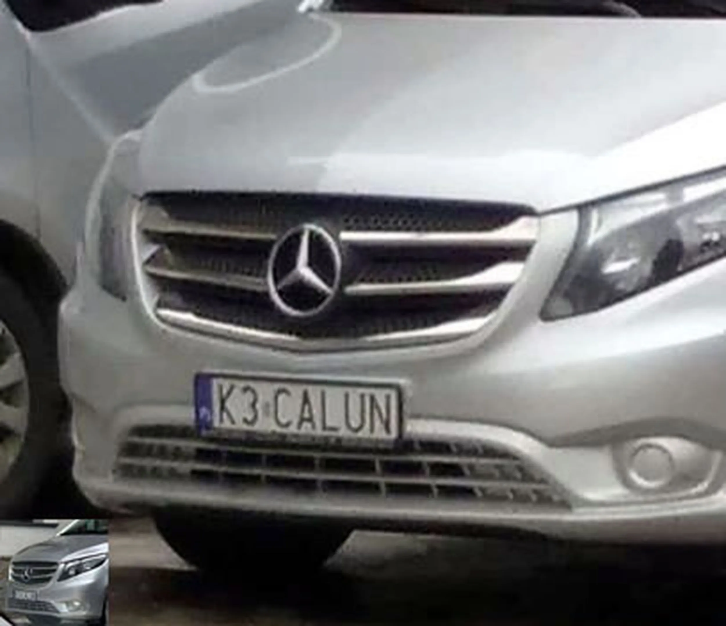 Fajny numer, blacha K3 CALUN