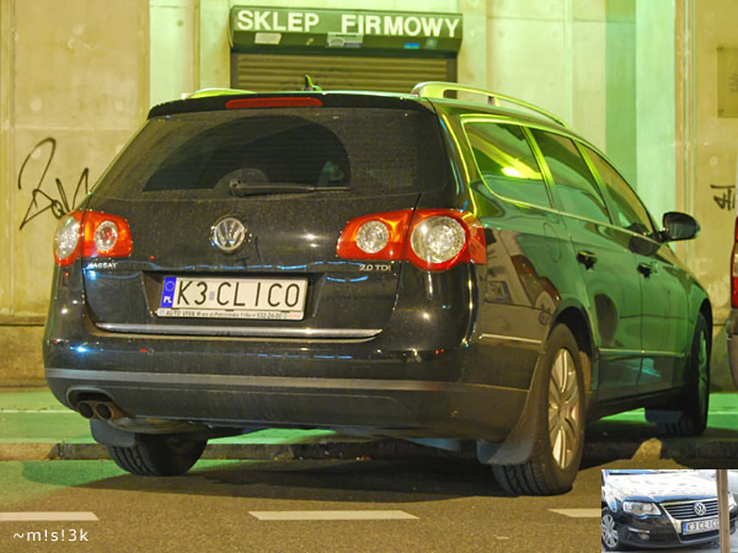 Fajny numer, blacha K3 CLICO