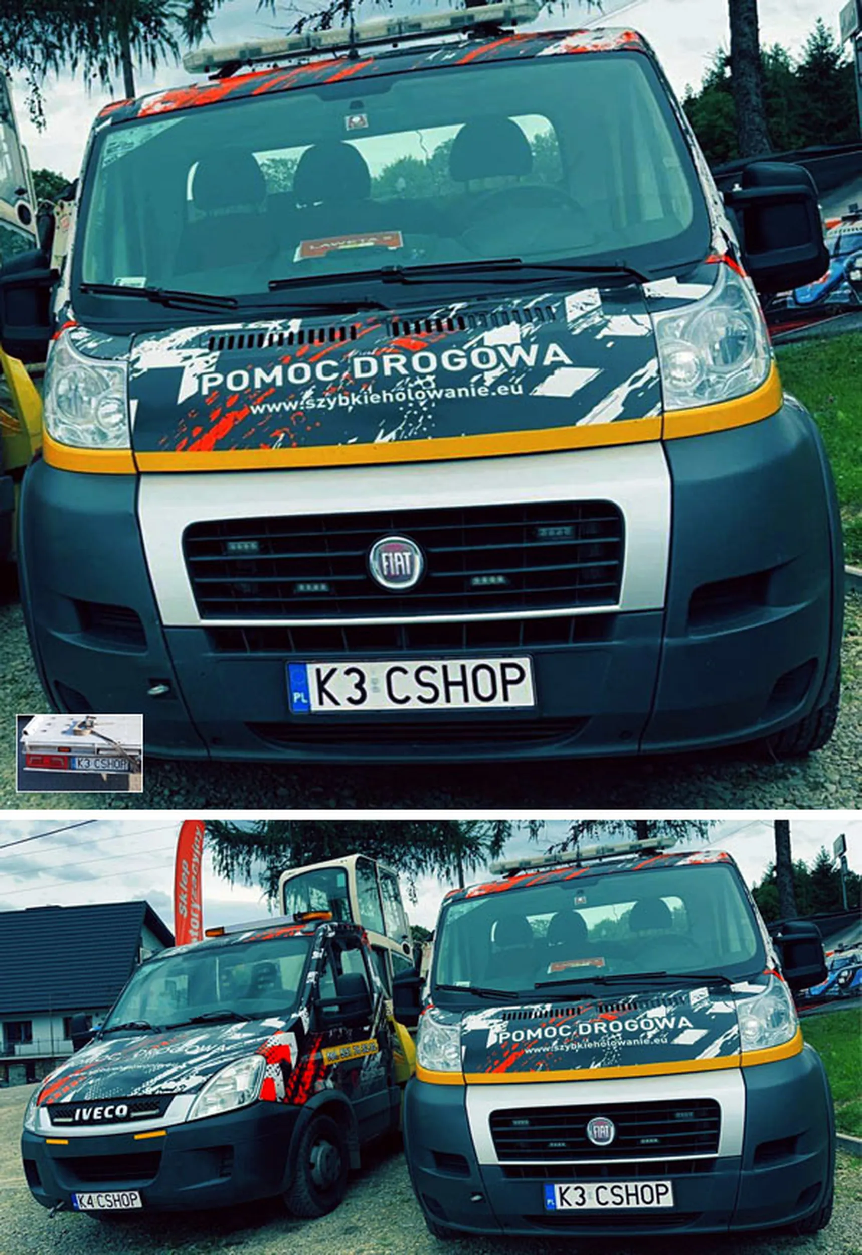 Fajny numer, blacha K3 CSHOP