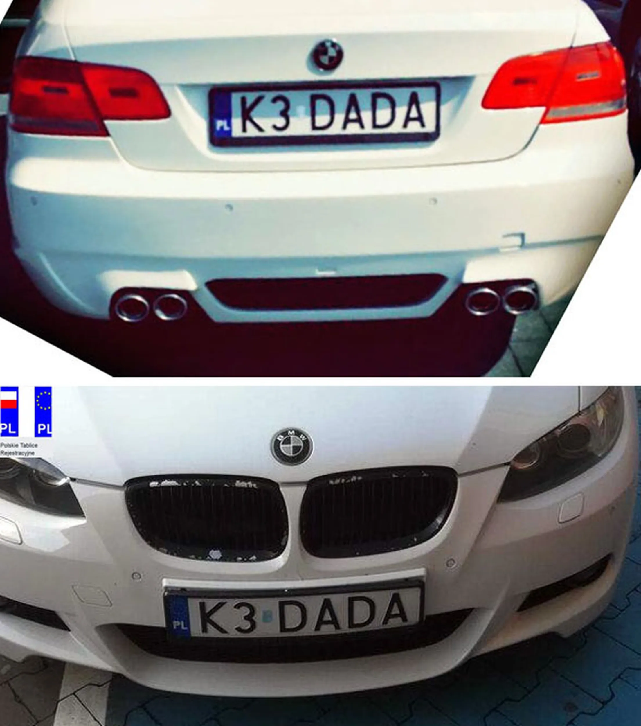 Fajny numer, blacha K3 DADA