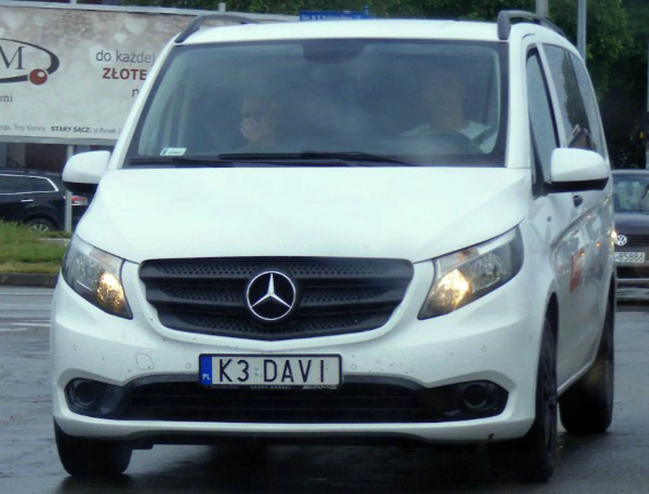 Fajny numer, blacha K3 DAVI