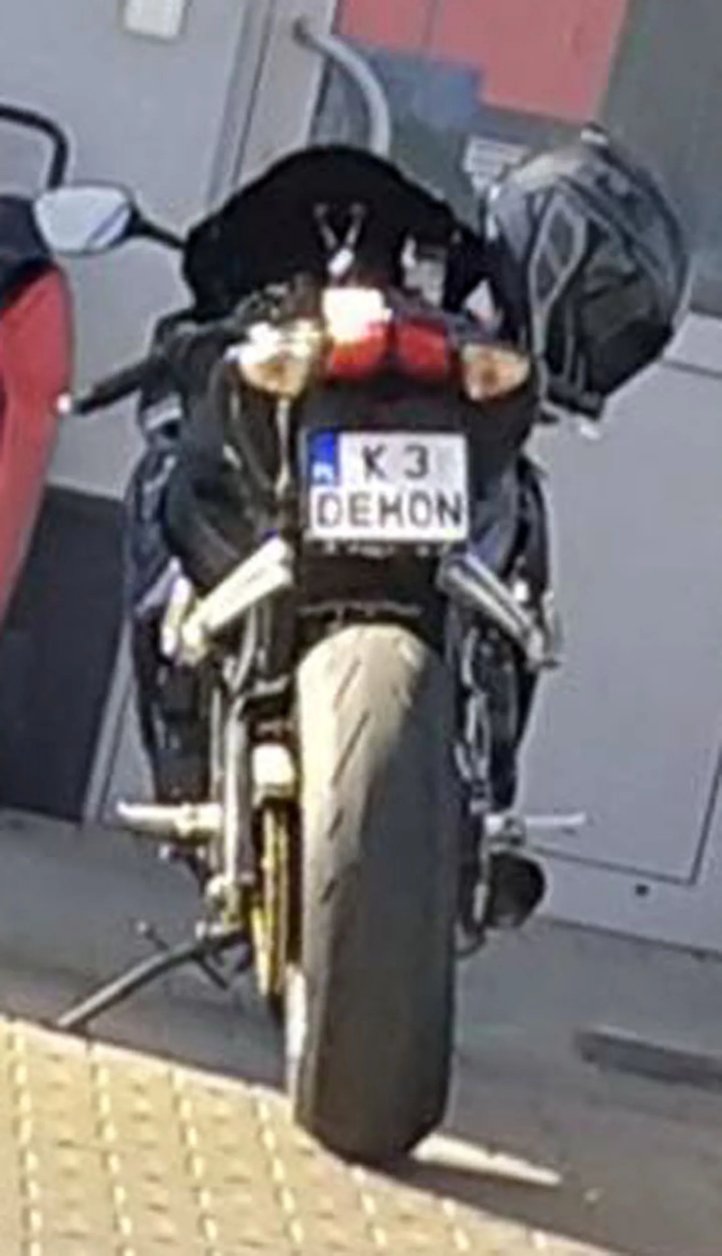 Fajny numer, blacha K3 DEMON