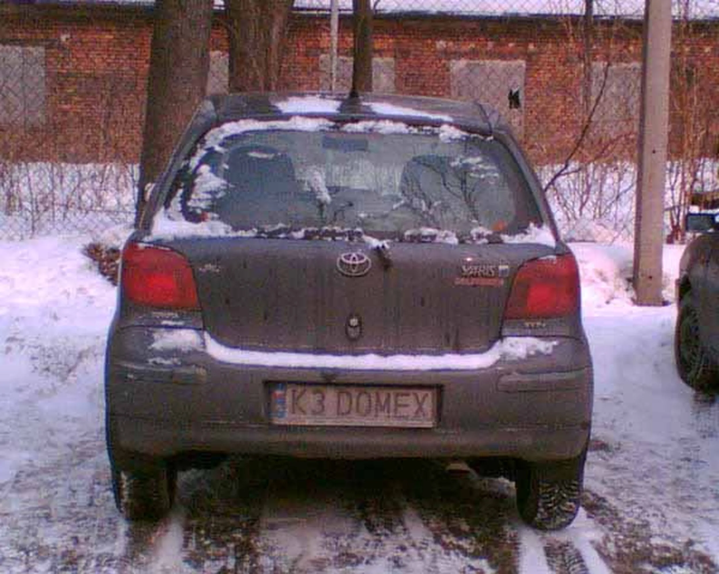 Fajny numer, blacha K3 DOMEX